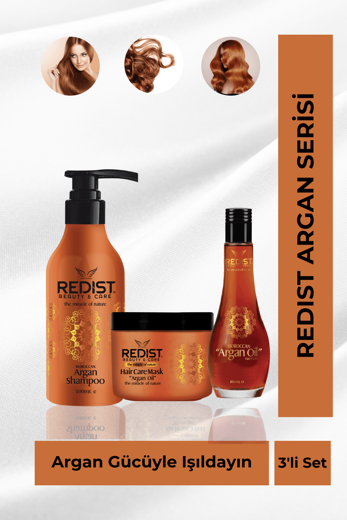 Redist Argan Bakım Seti 