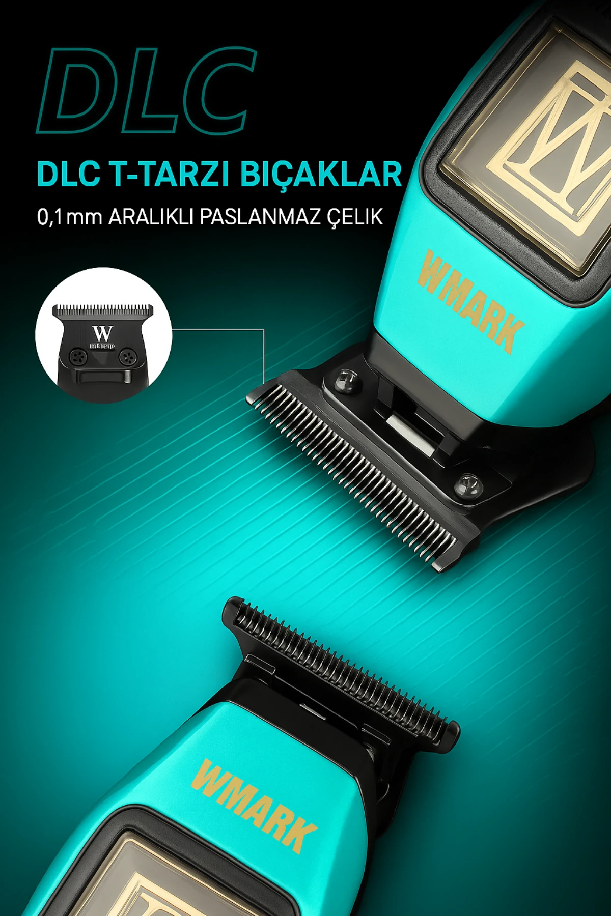 WMARK NG-XT1 POLAR Pro Detay Trimmer | Maglev Vector Motor