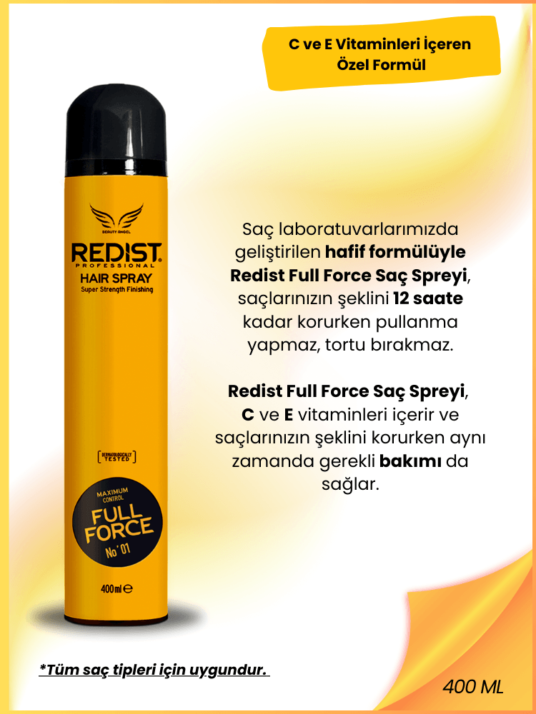 Redist Saç Spreyi Full Force