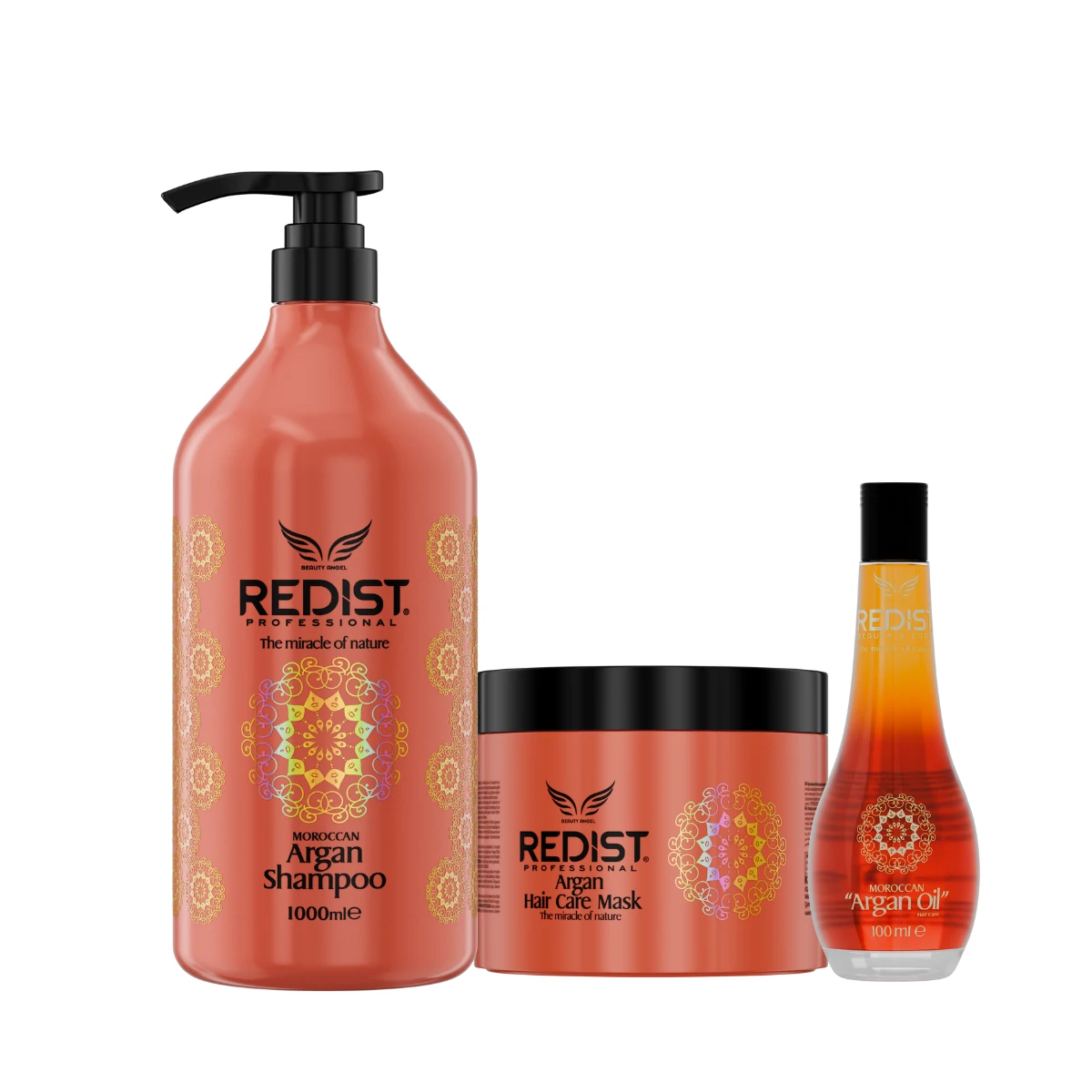 Redist Argan Bakım Seti | Besleyici Formül ile Parlak, Güçlü ve Yumuşak Saçlar