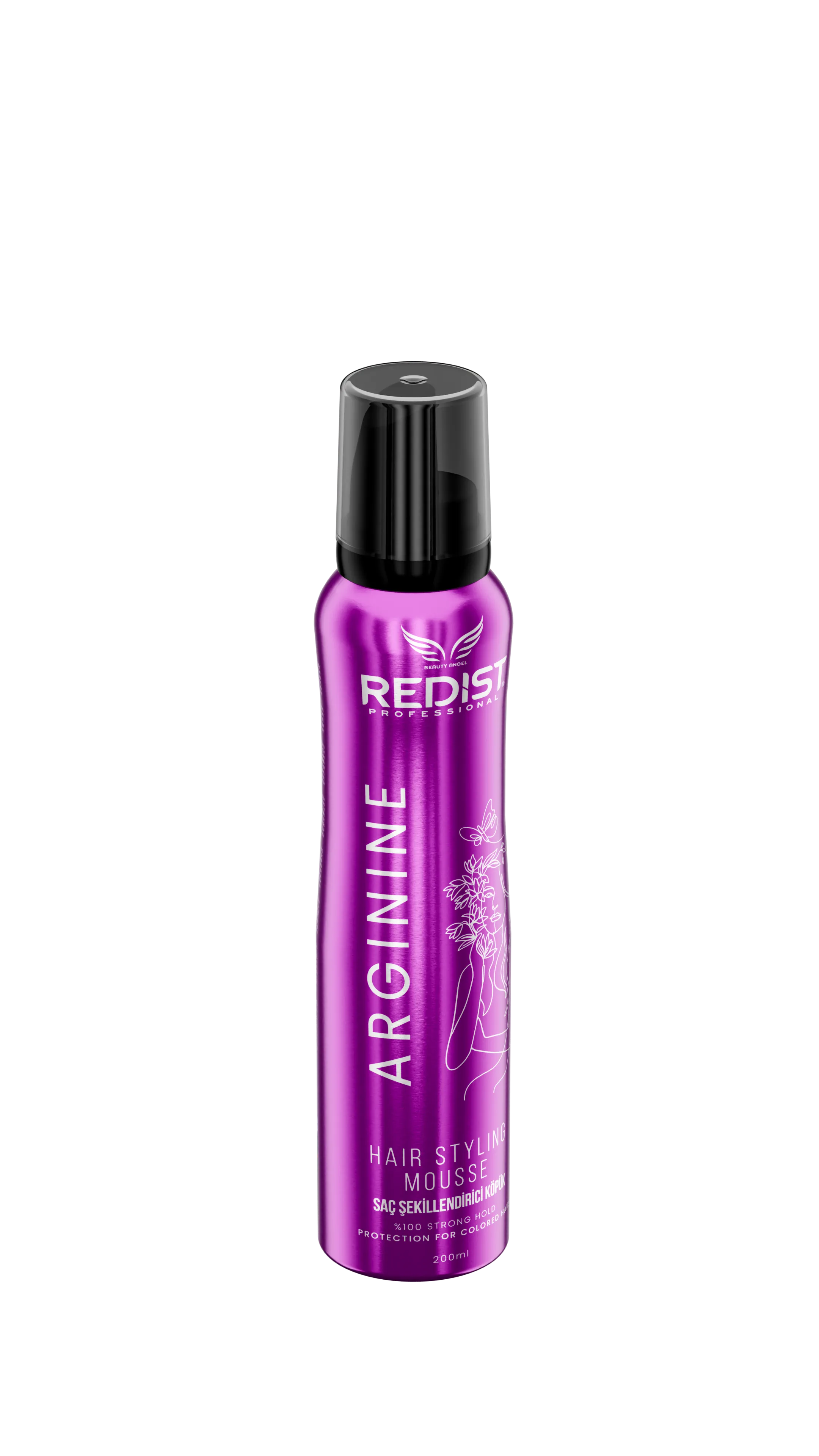 Redist Arginine Saç Şekillendirici Köpük 200 ml  | Maksimum Hacim ve Kalıcı Şekillendirme