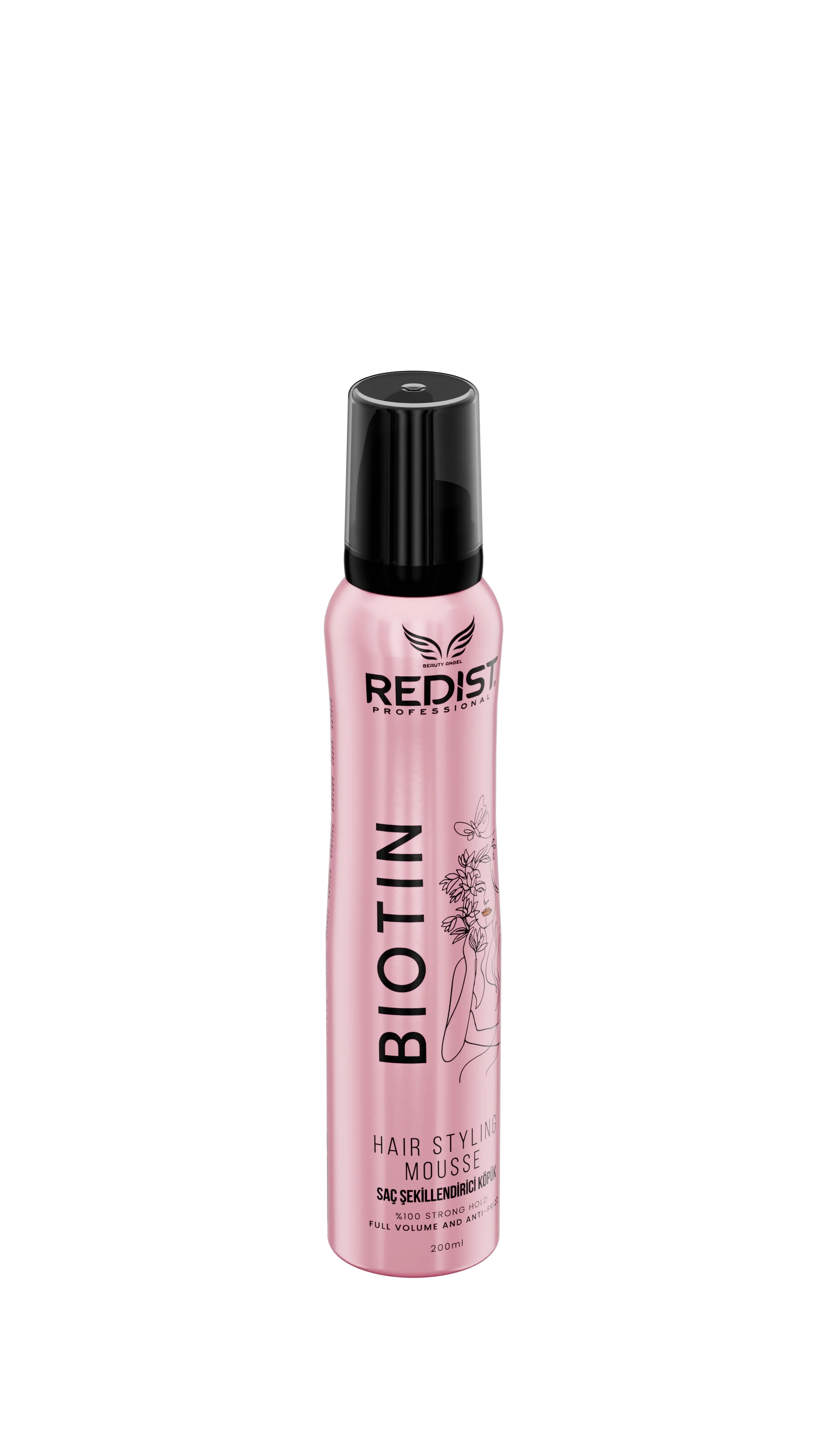 Redist Biotin Saç Şekillendirici Köpük 200 ml | Uzun Süre Kalıcı Hacim