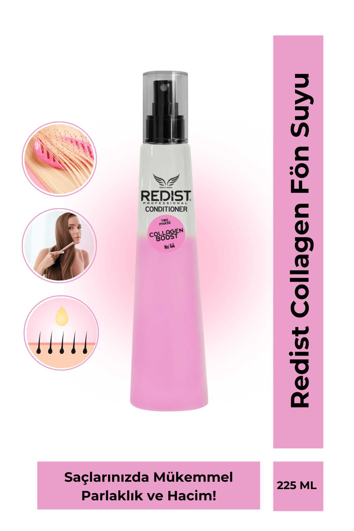 Redist Collagen İçerikli Fön Suyu 225 ML 