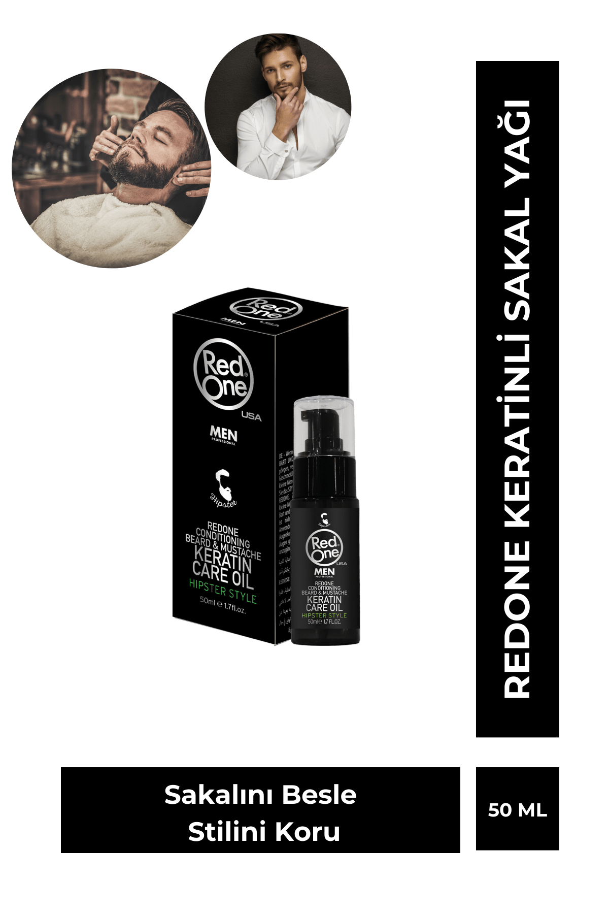 Redone Keratinli Sakal Yağı 50 ML