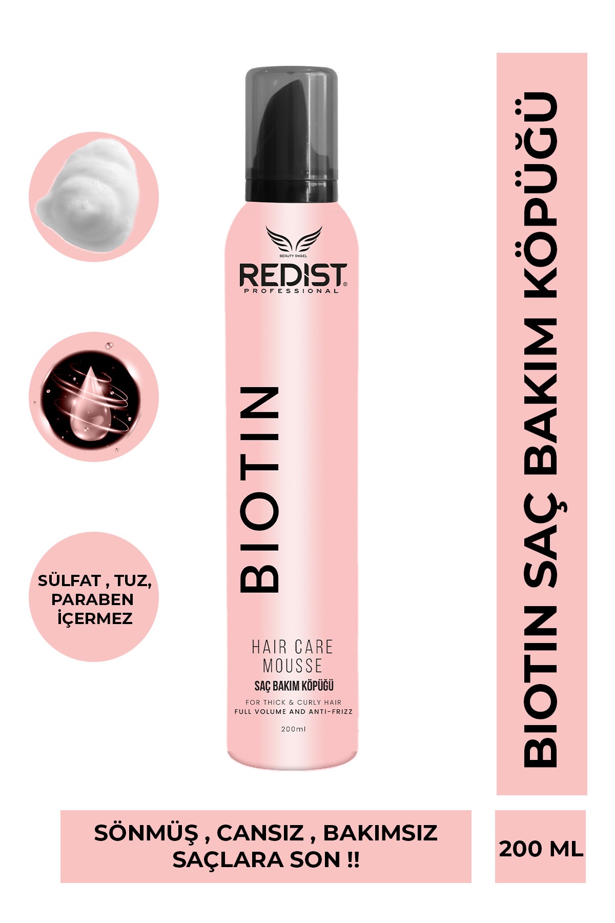 Redist Biotin Saç Bakım Köpüğü