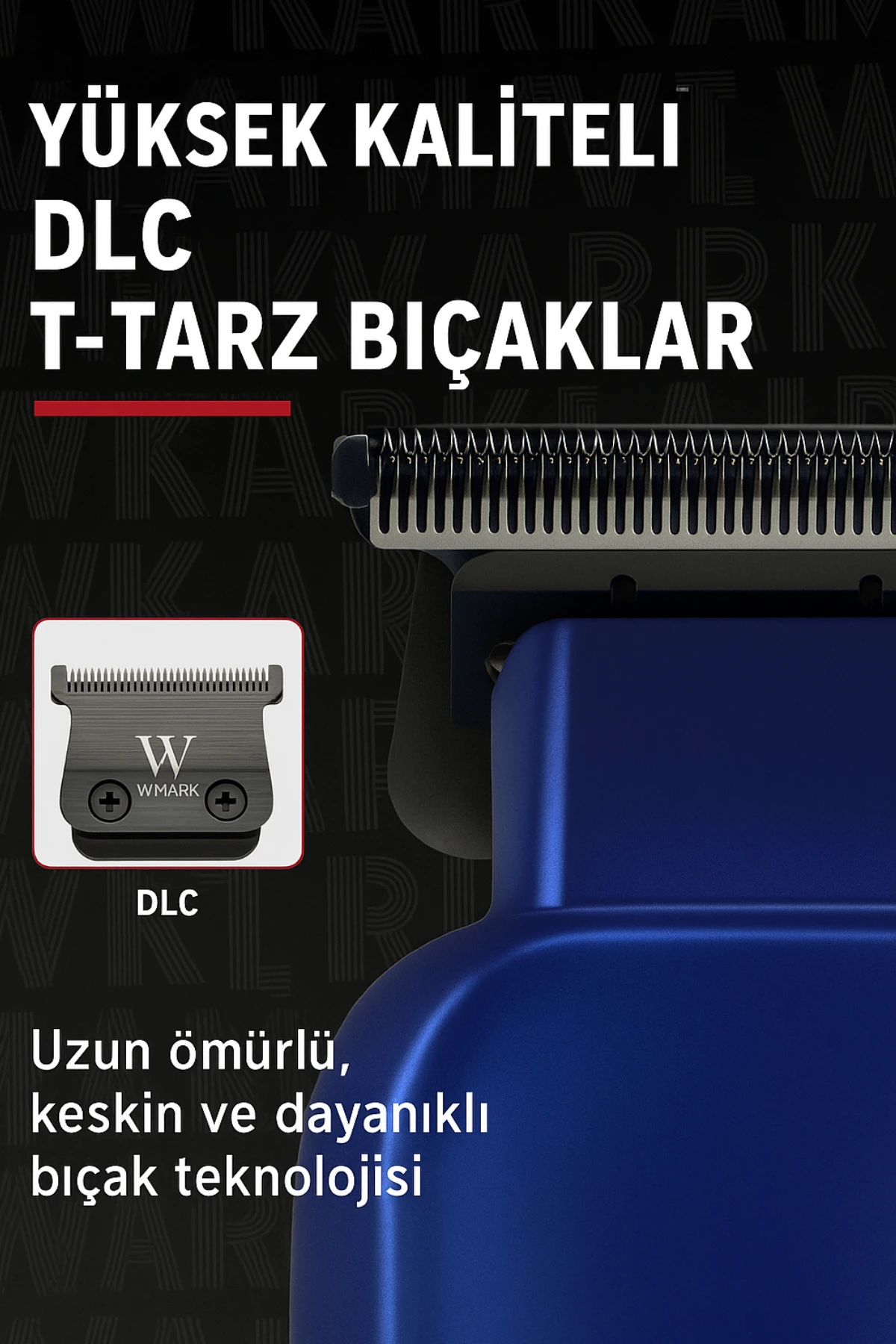 WMARK NG-9213 Mavi Profesyonel Şarjlı Detay Makinesi |60 dk Kesintisiz Kullanım 