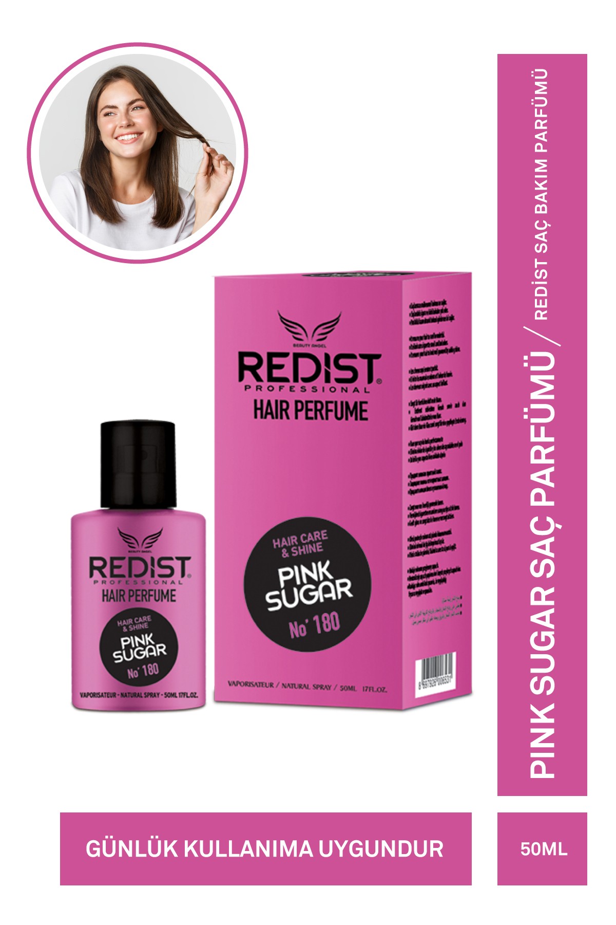 Redist Saç Parfümü EDC Pink Sugar 50 ml