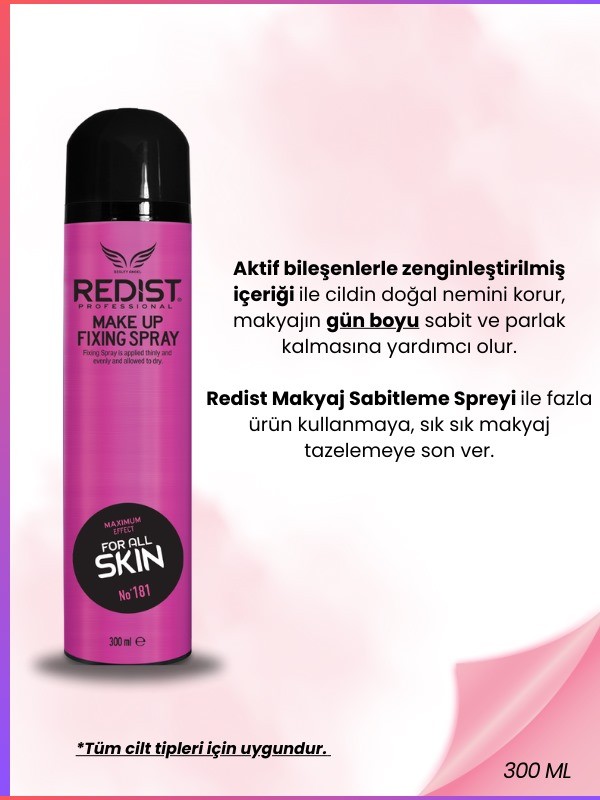 Redist Makyaj Sabitleyici Sprey 300 ML