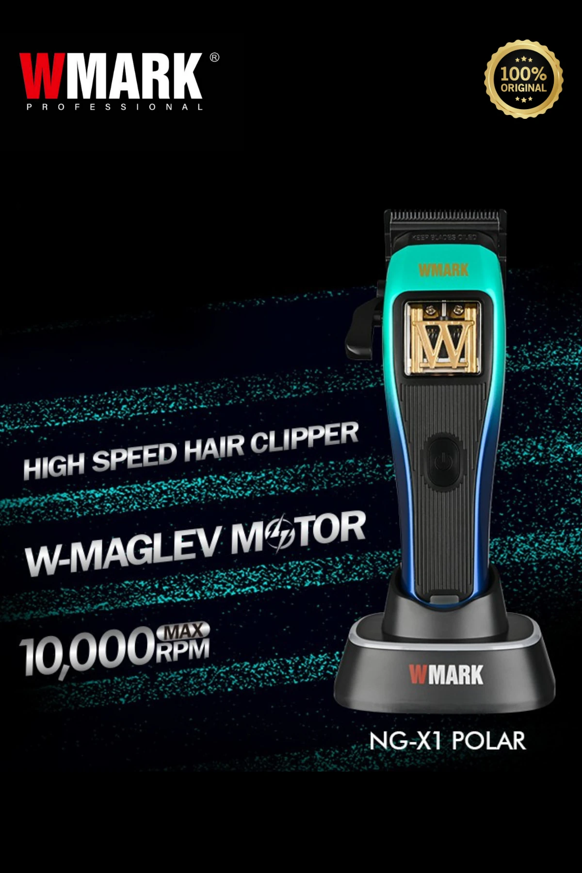 WMARK NG-X1 Polar Şarjlı Saç Kesme Makinesi | Vector Motor