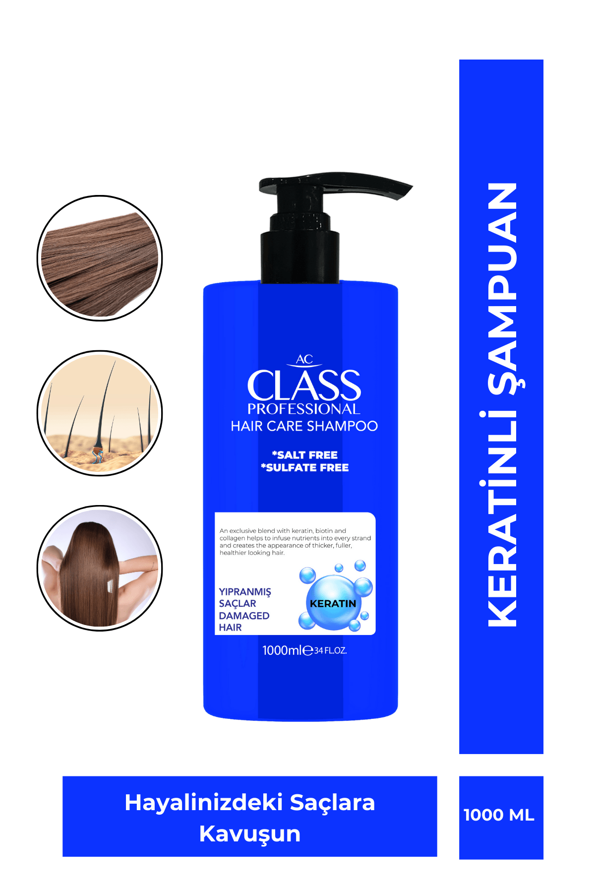 AC Class Şampuan Keratin 1000 ML