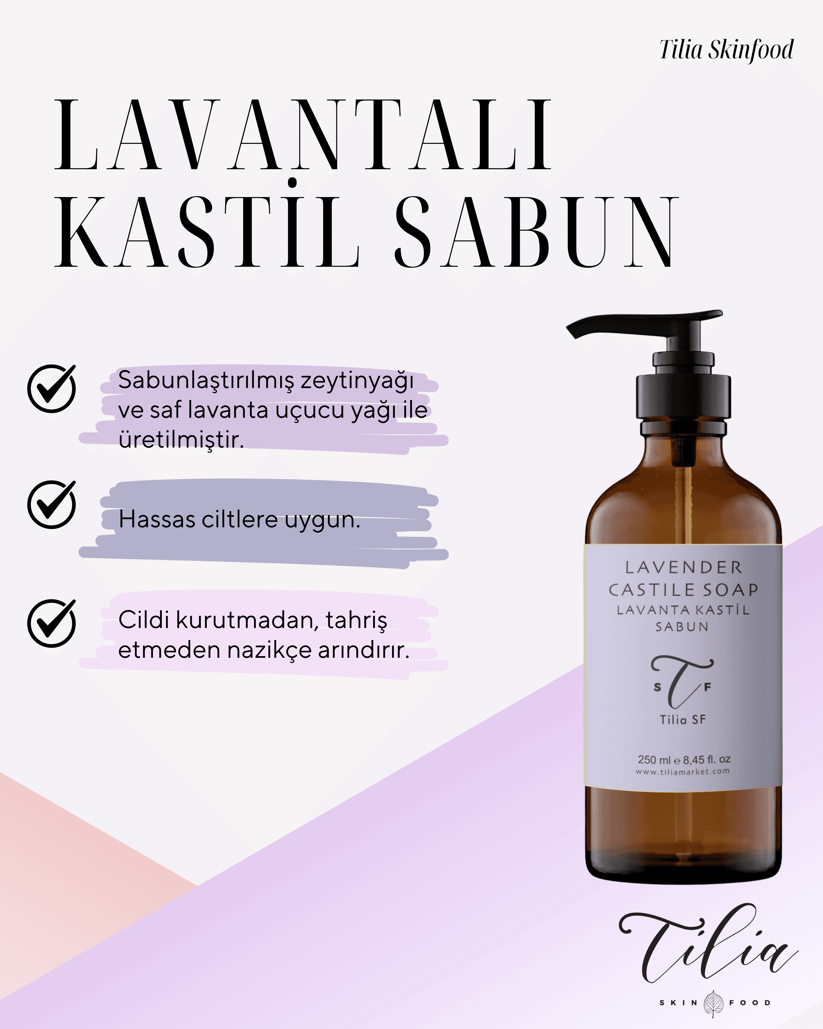 Lavantalı Kastil Sabun