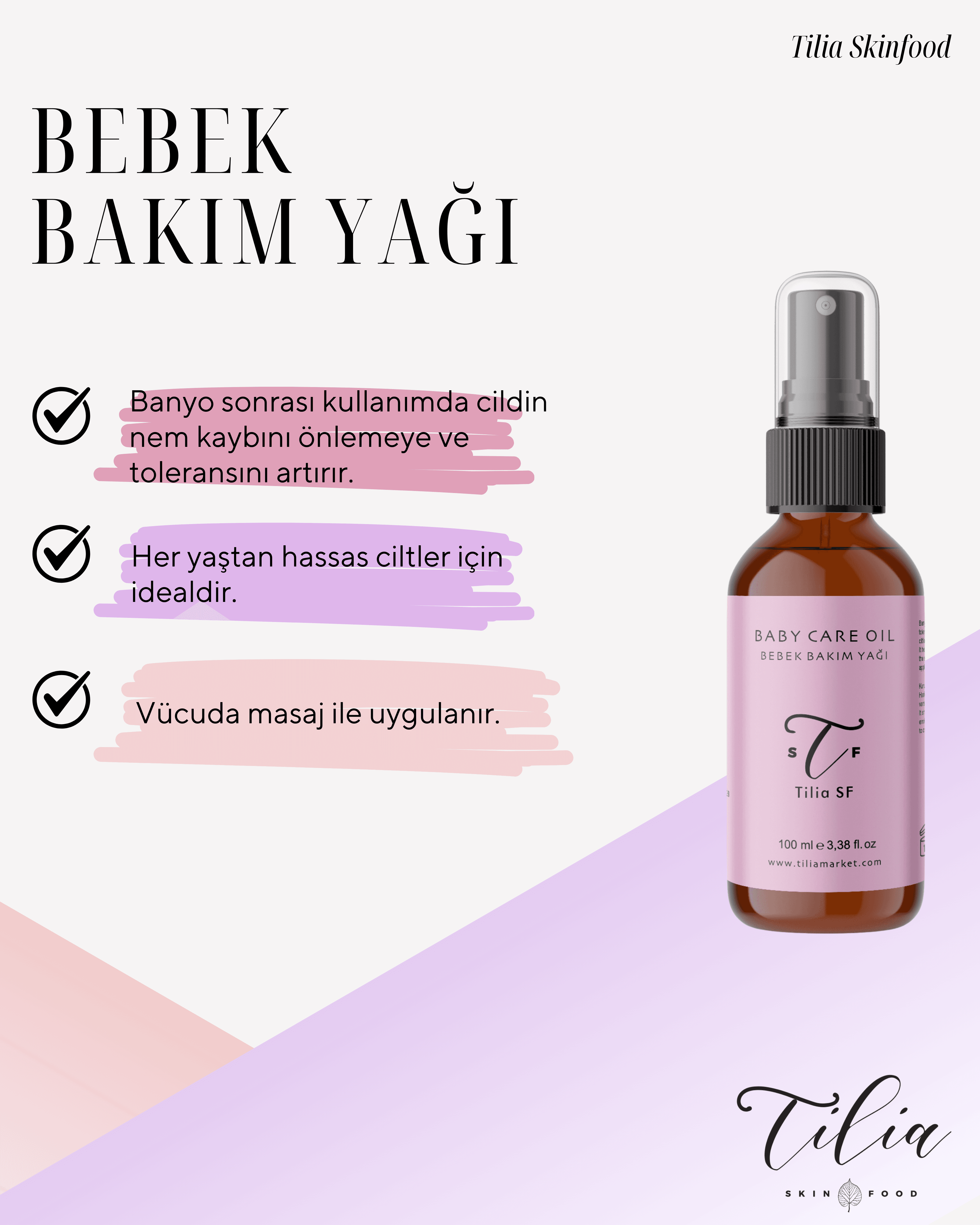 Bebek Bakım Yağı