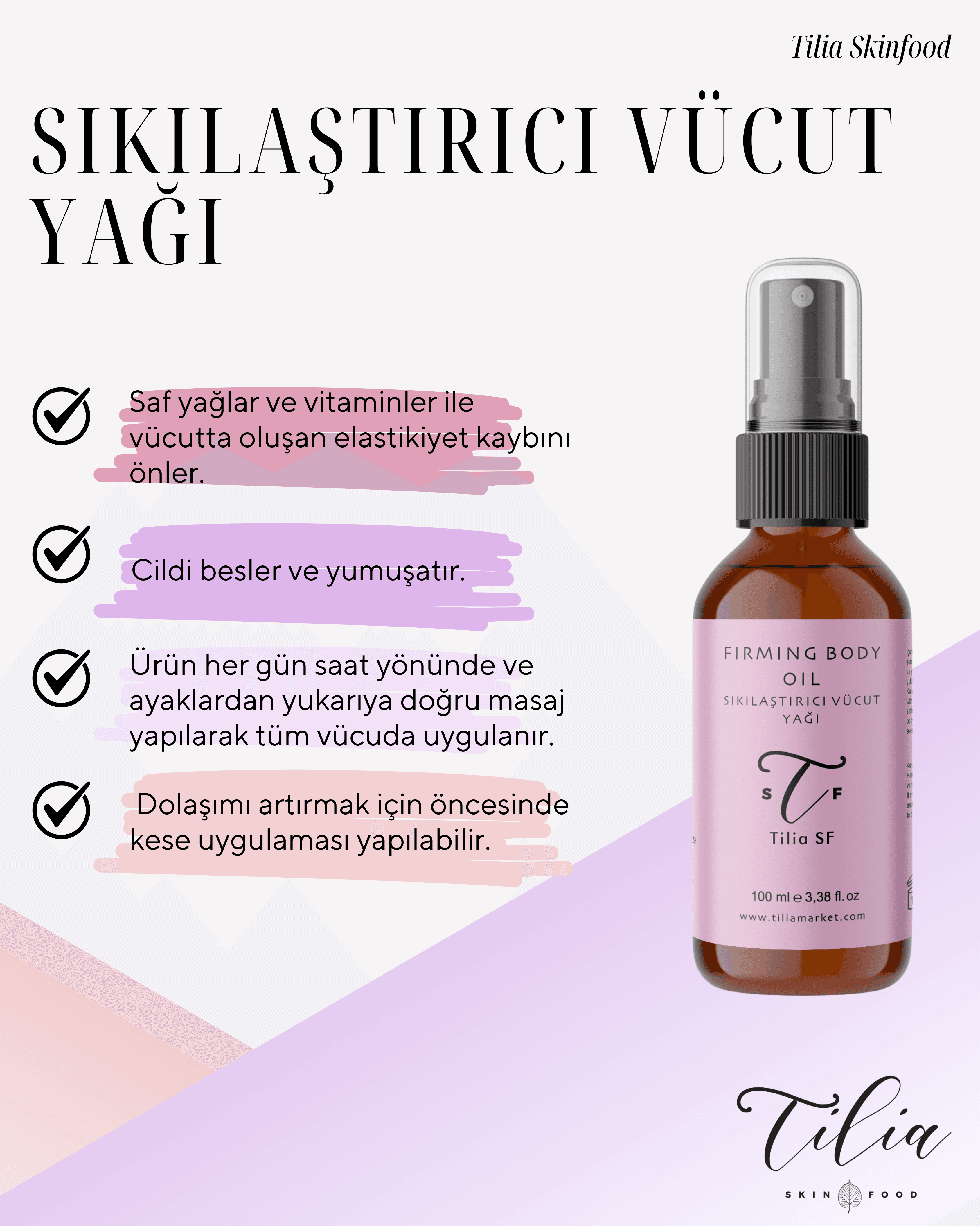 Sıkılaştırıcı Vücut Yağı