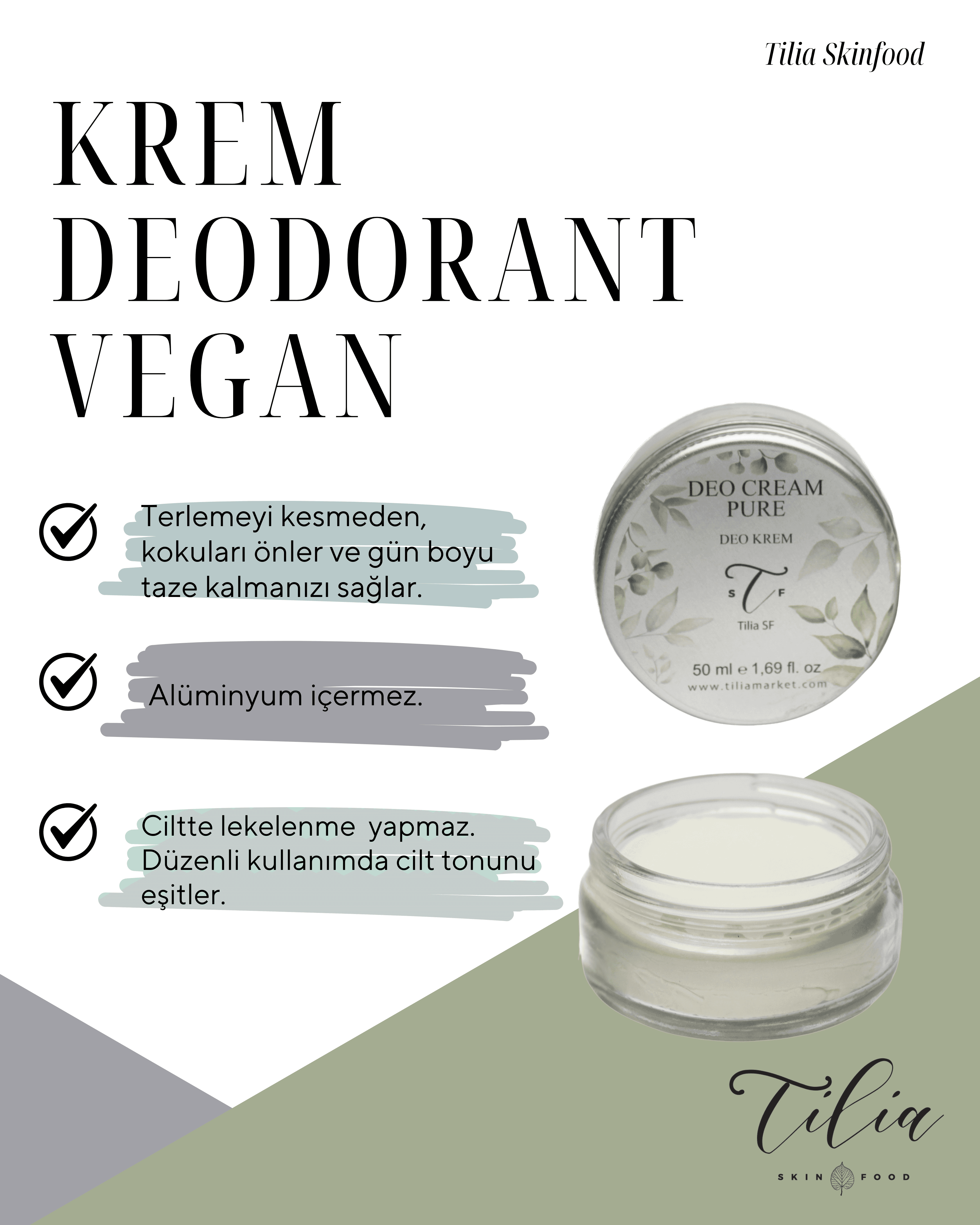 Krem Deodorant (vegan)