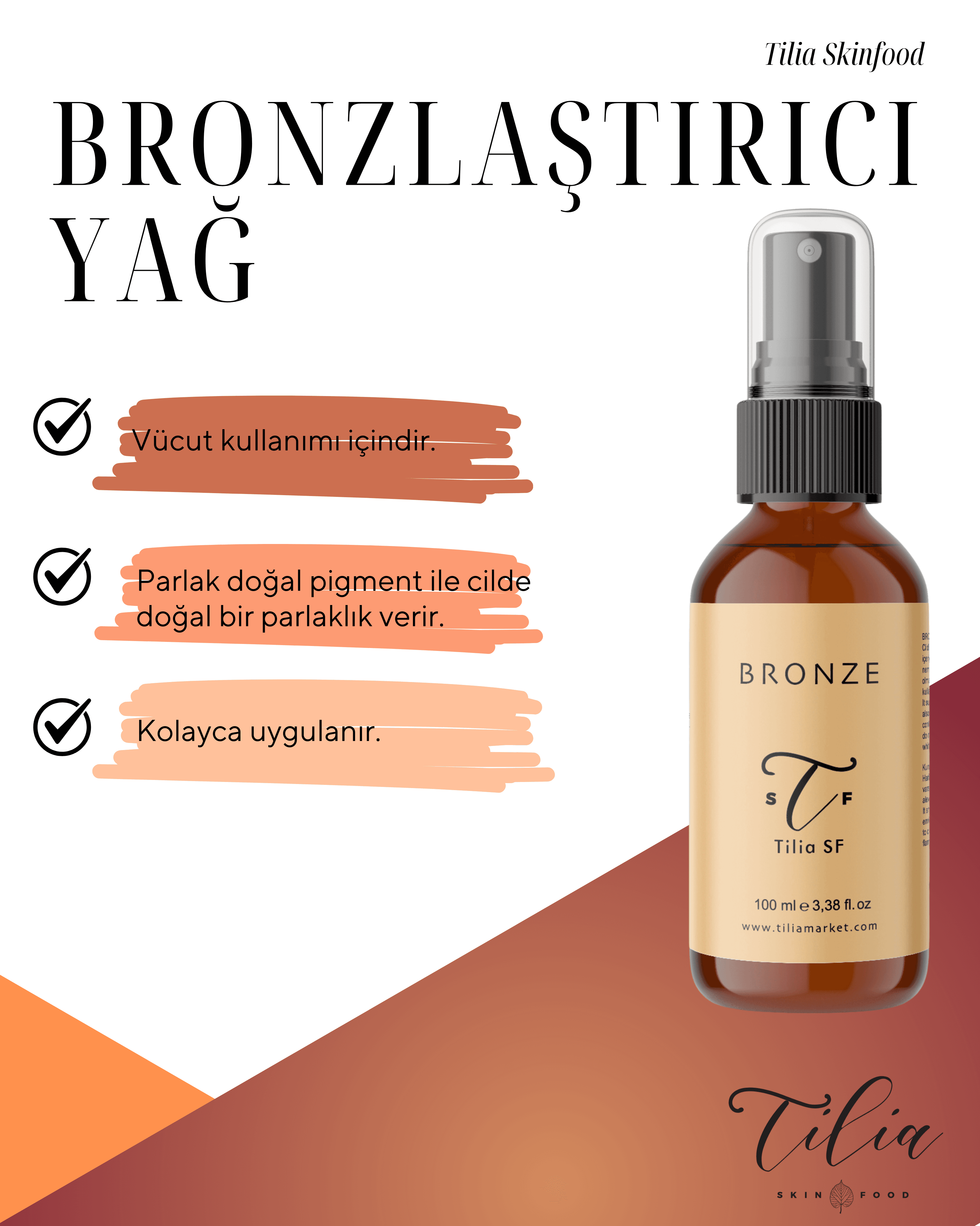 Bronzlaştırıcı Yağ