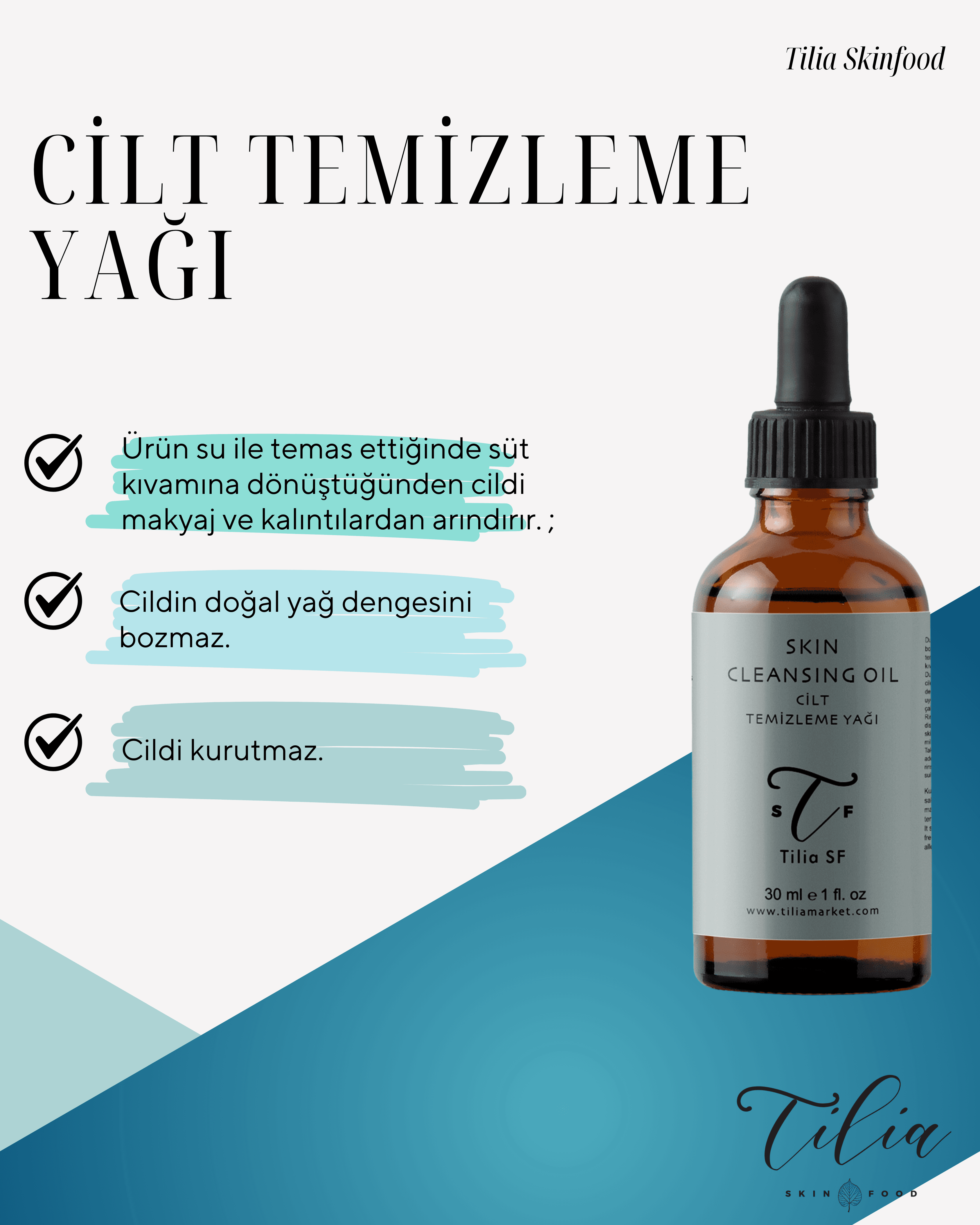 Cilt Temizleme Yağı