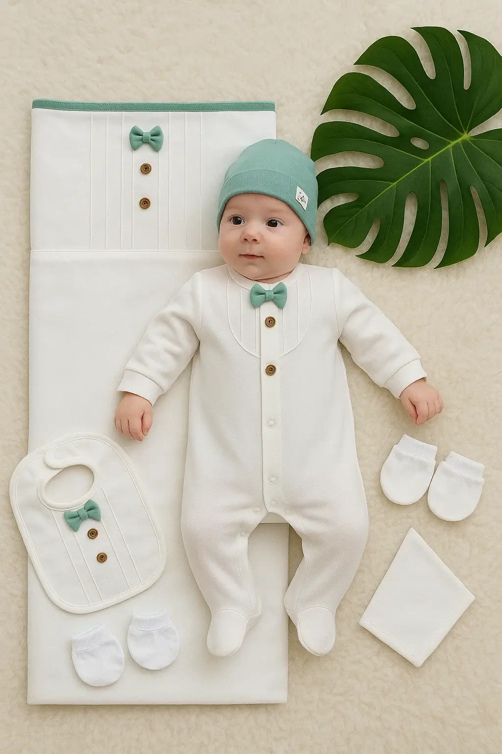 Begisa Papyonlu 8'li Hastane Çıkışı - Yeşil