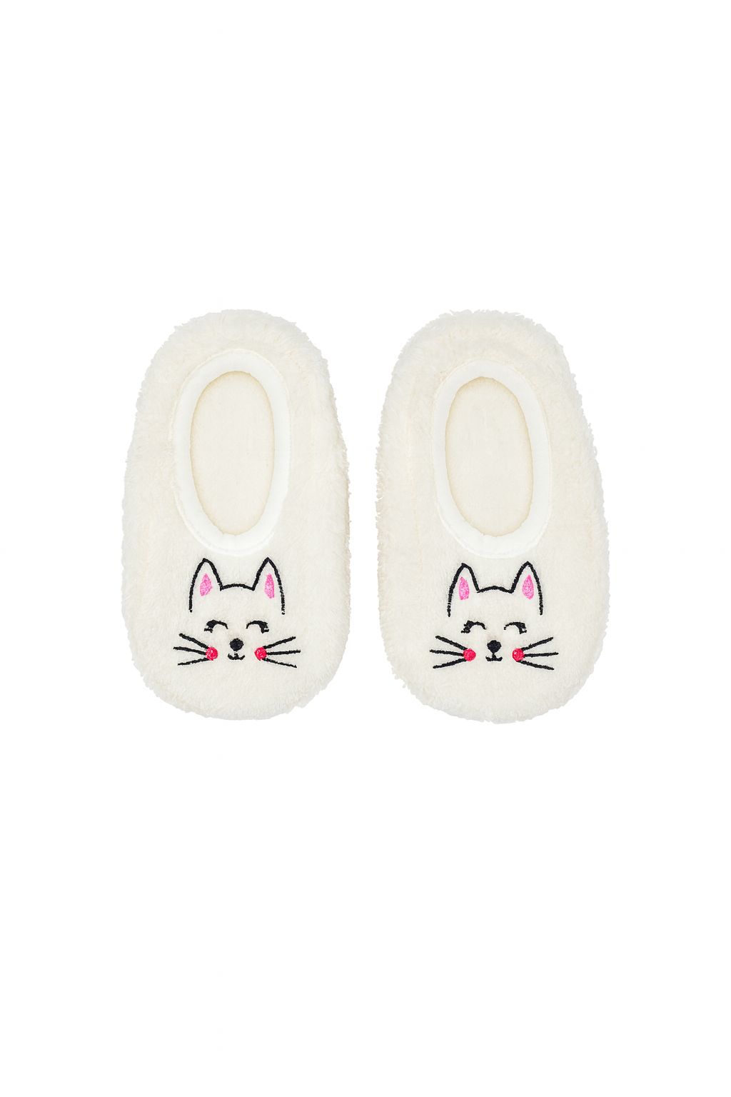 Welsoft Babet Patik - Beyaz Kedi