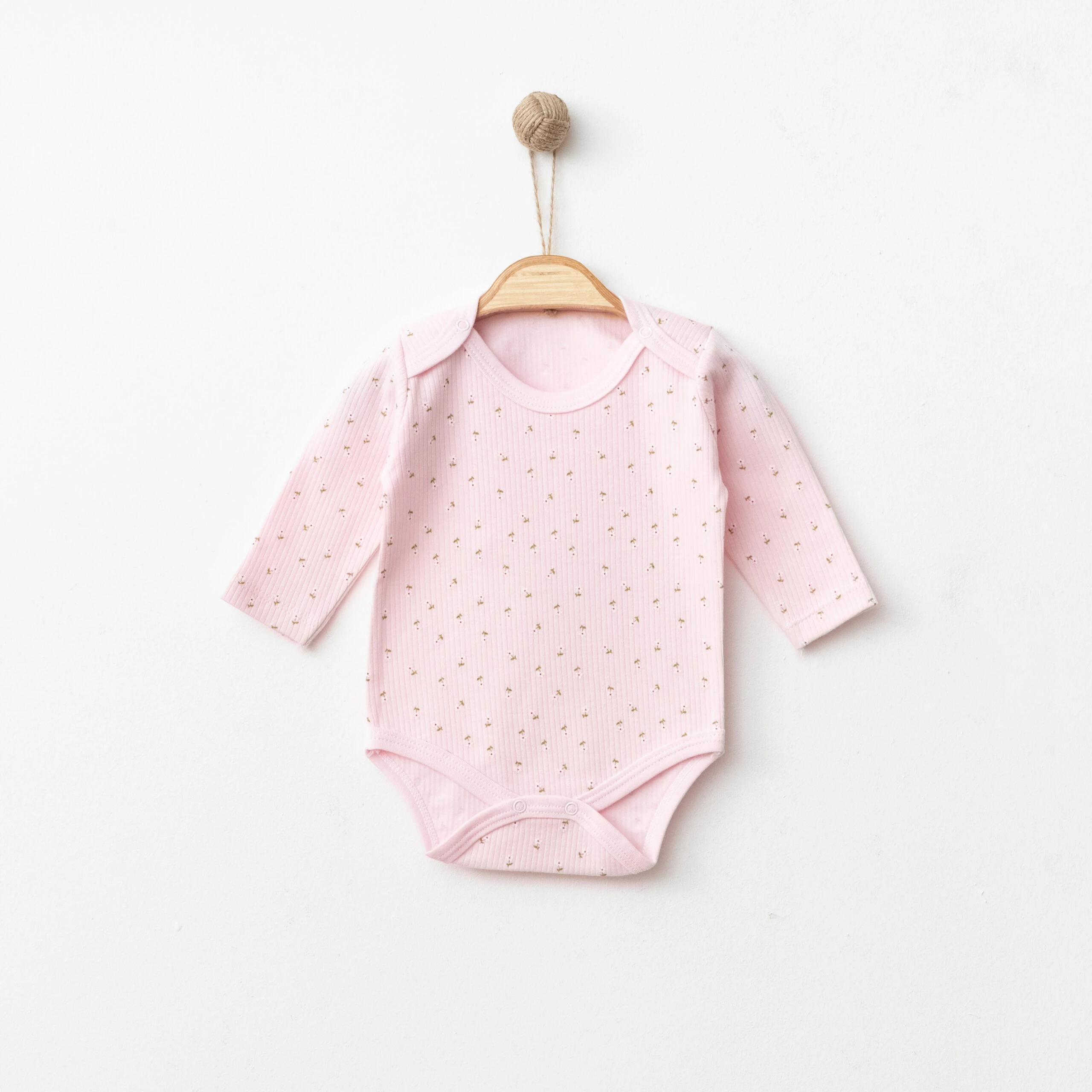 Nayinom Çiçekli Baskılı Yaş Çıtçıtlı Badi