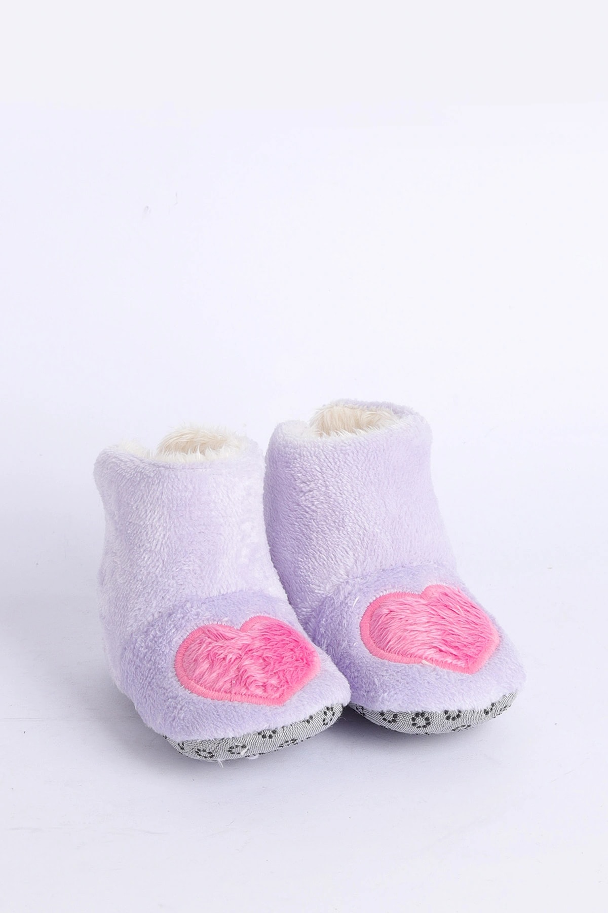 Minissa Bebek & Çocuk Panduf - Mor Kalp