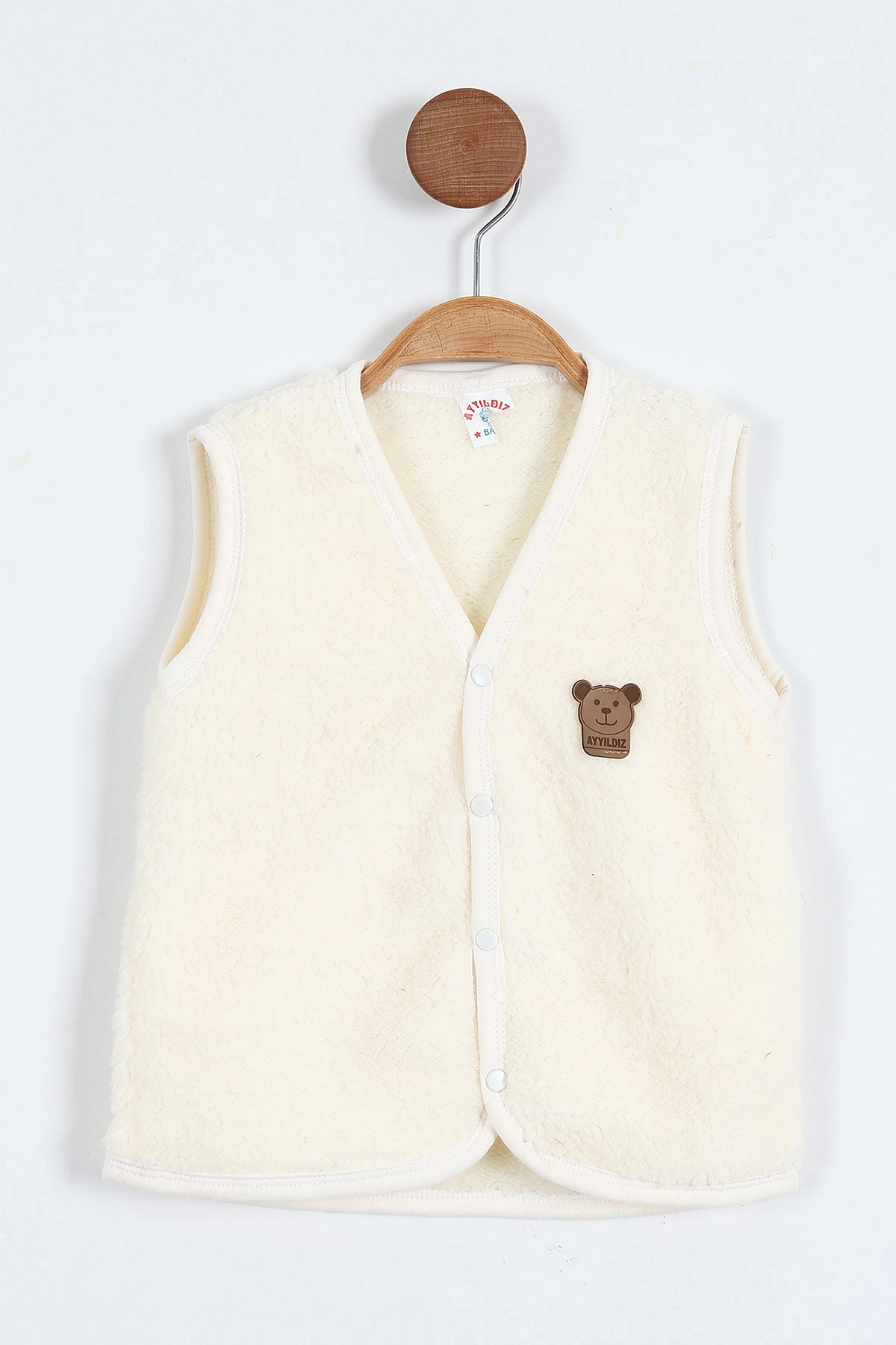 Ayyıldız Welsoft Bebe Yelek - Beyaz