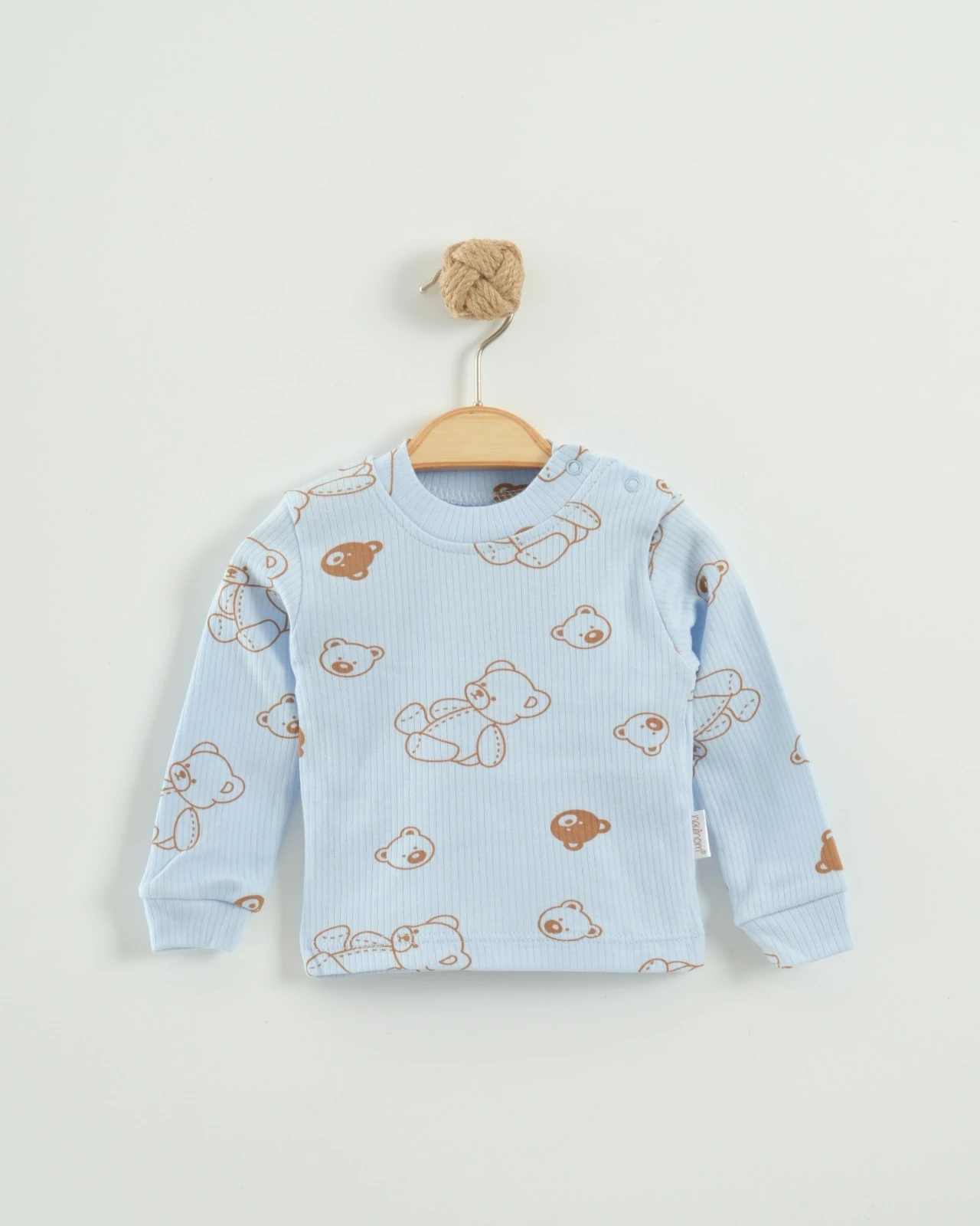 Nayinom Ayı Baskılı Badi Yaş Grubu - Mavi