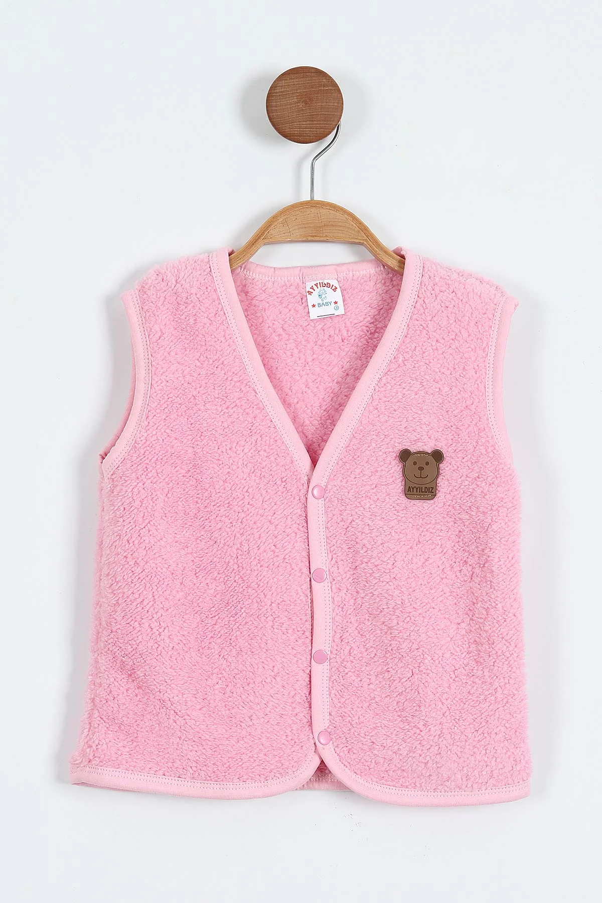 Ayyıldız Welsoft Bebe Yelek - Pembe