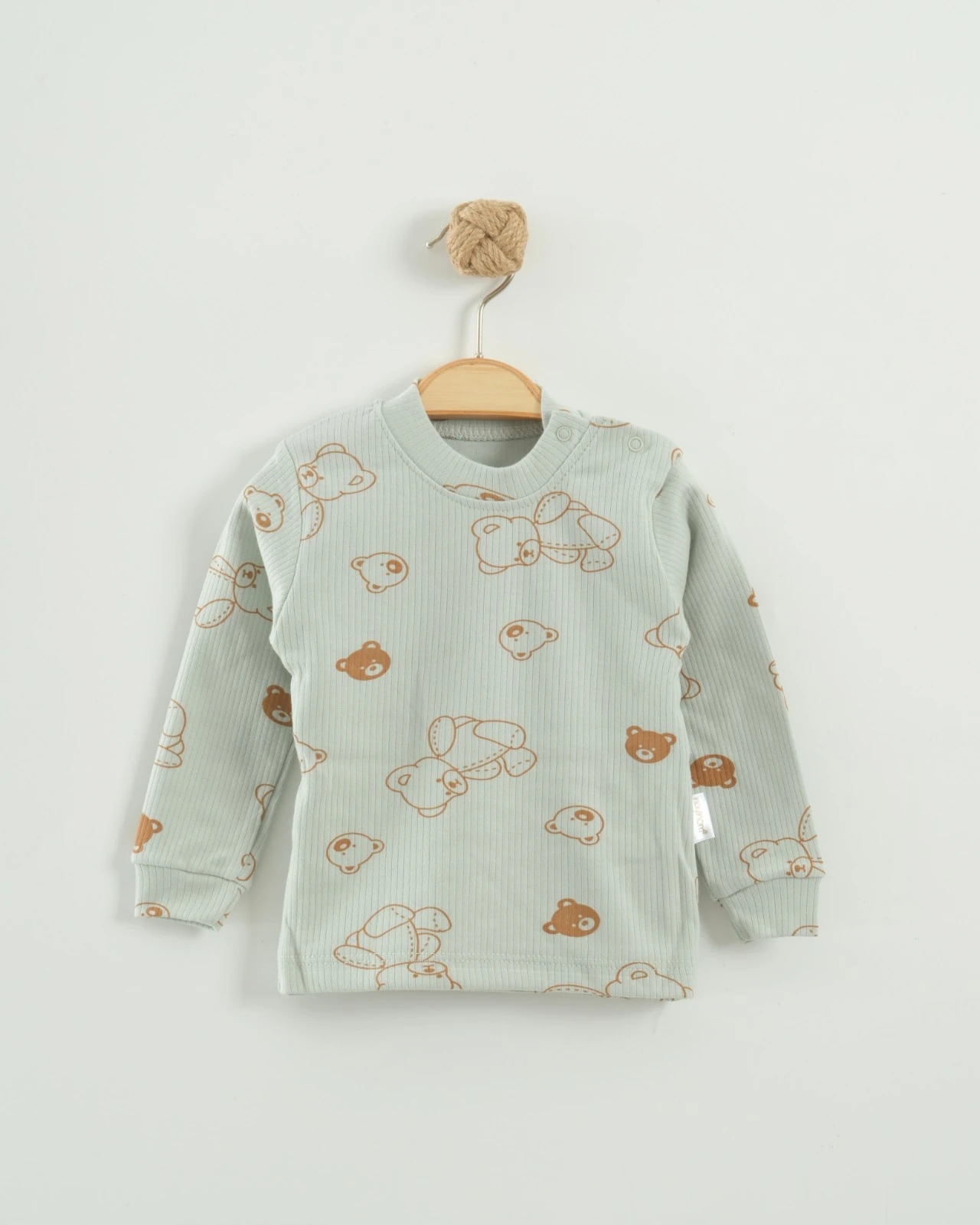 Nayinom Ayı Baskılı Badi Yaş Grubu - Yeşil