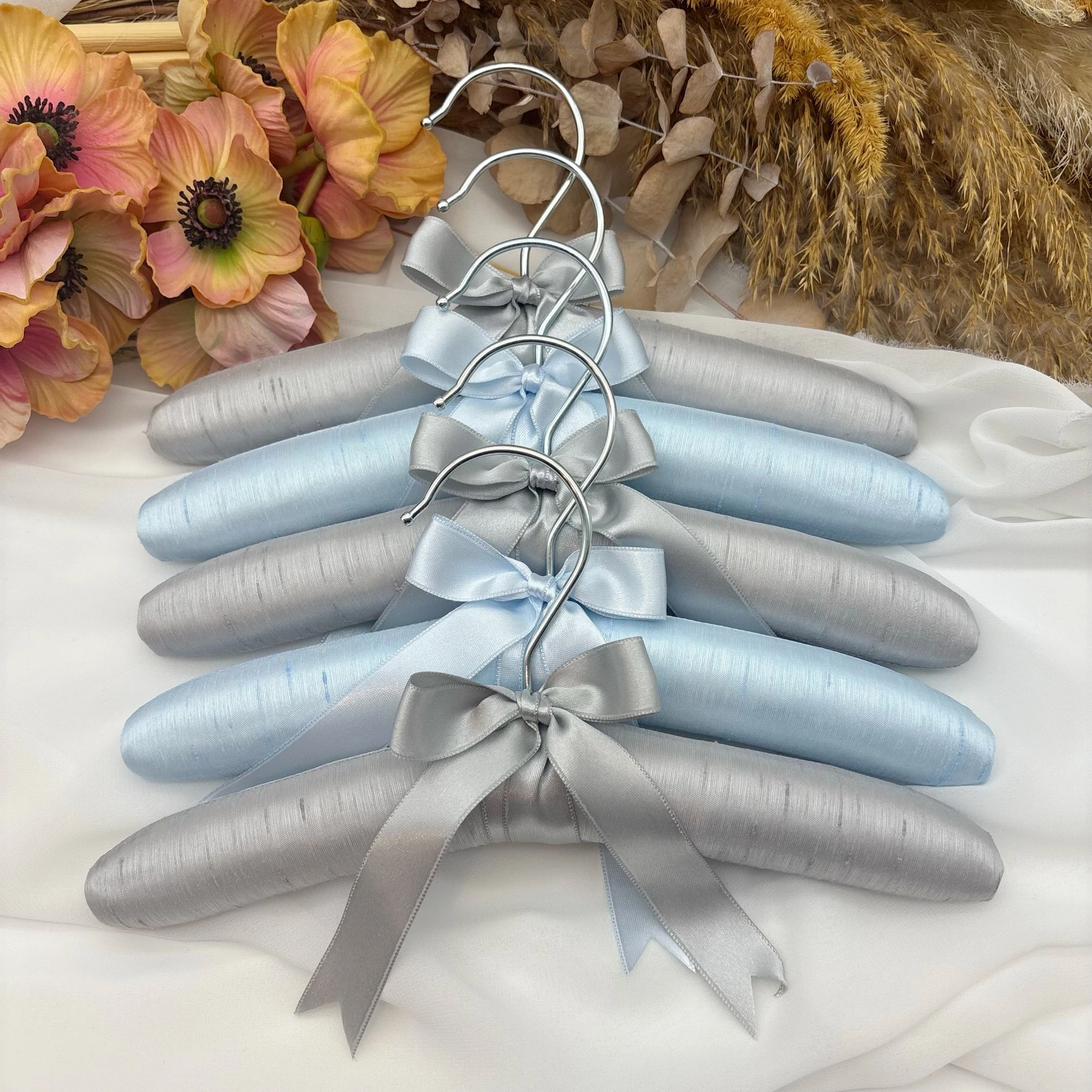 BEBEK BOY MAVİ-GRİ 5'Lİ ASKI SETİ