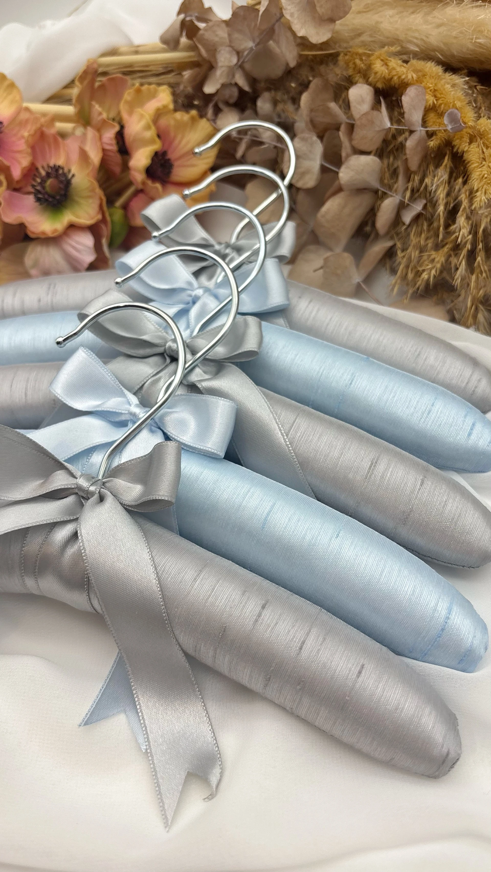 BEBEK BOY MAVİ-GRİ 5'Lİ ASKI SETİ