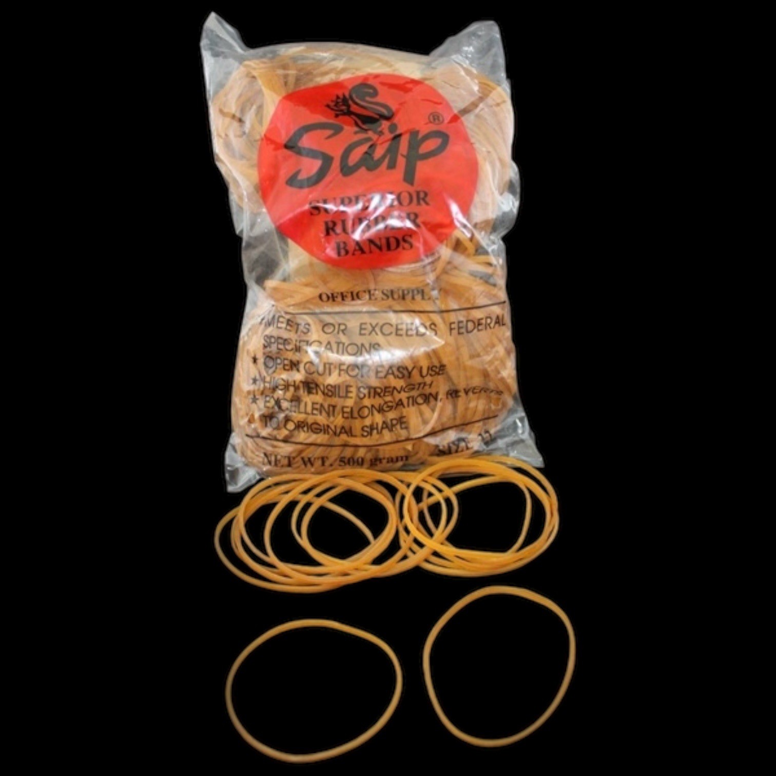 No:22 Geniş Ambalaj Lastiği 100% Kauçuk (1000gr)