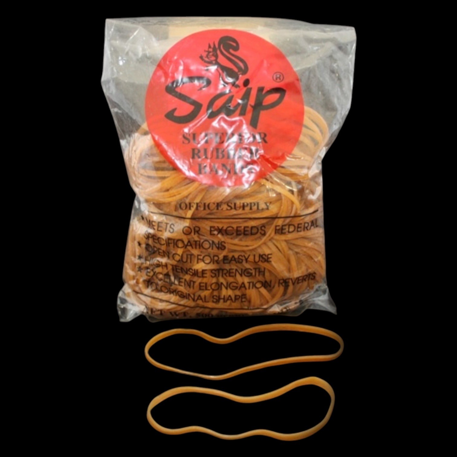 Geniş Ambalaj Lastiği %100 Kauçuk (1000gr) - No:69 (Çap:160mm, En:6mm)