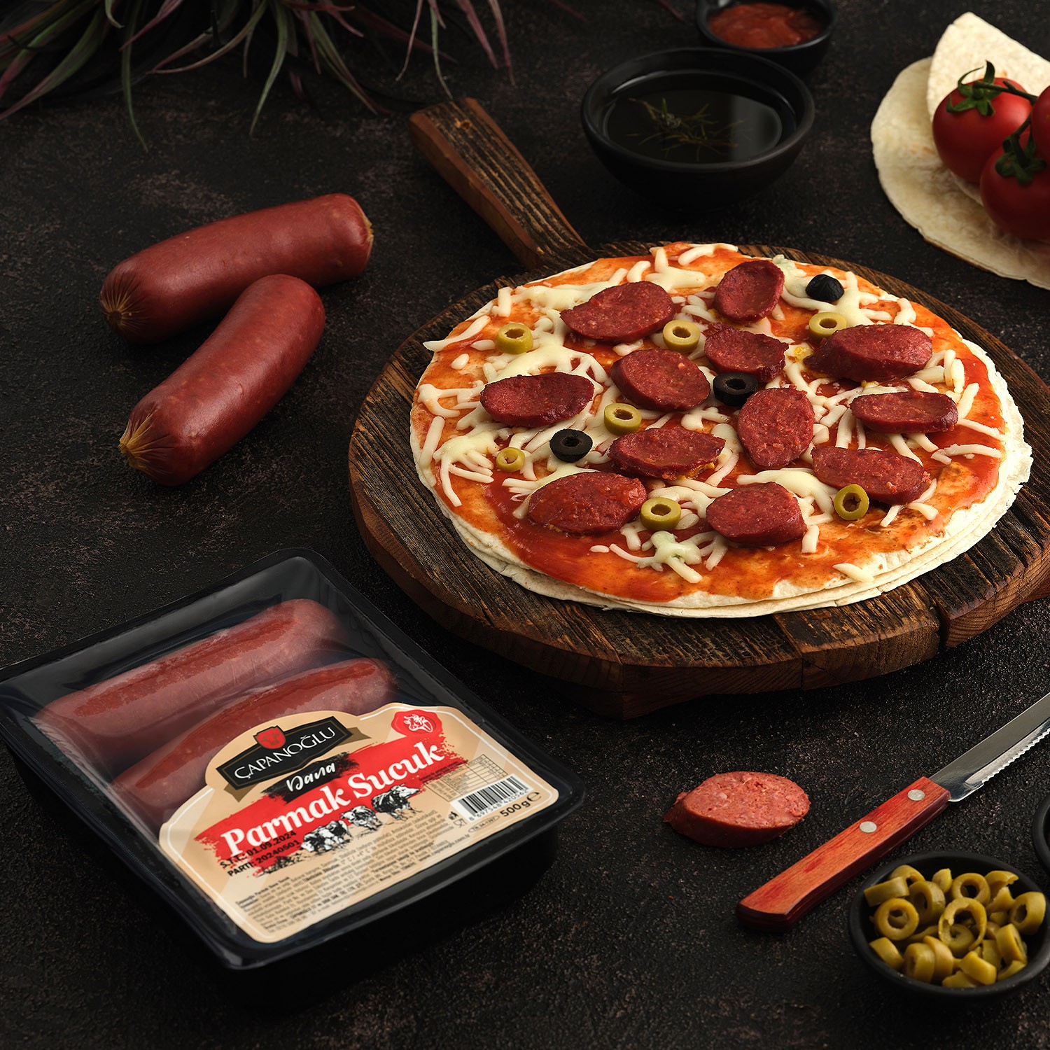 Dana Parmak Sucuk - 500gr