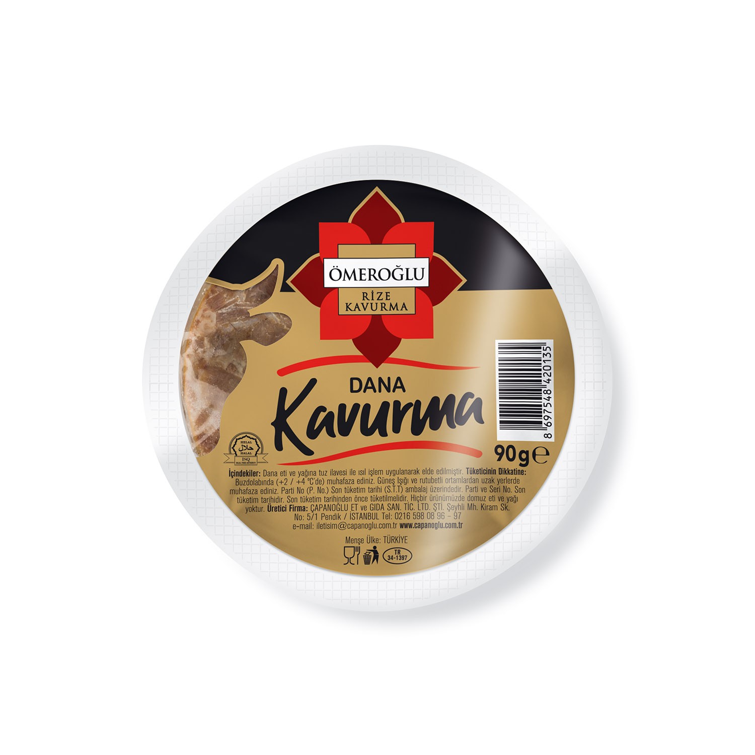 Rize Dilim Kavurma 90gr