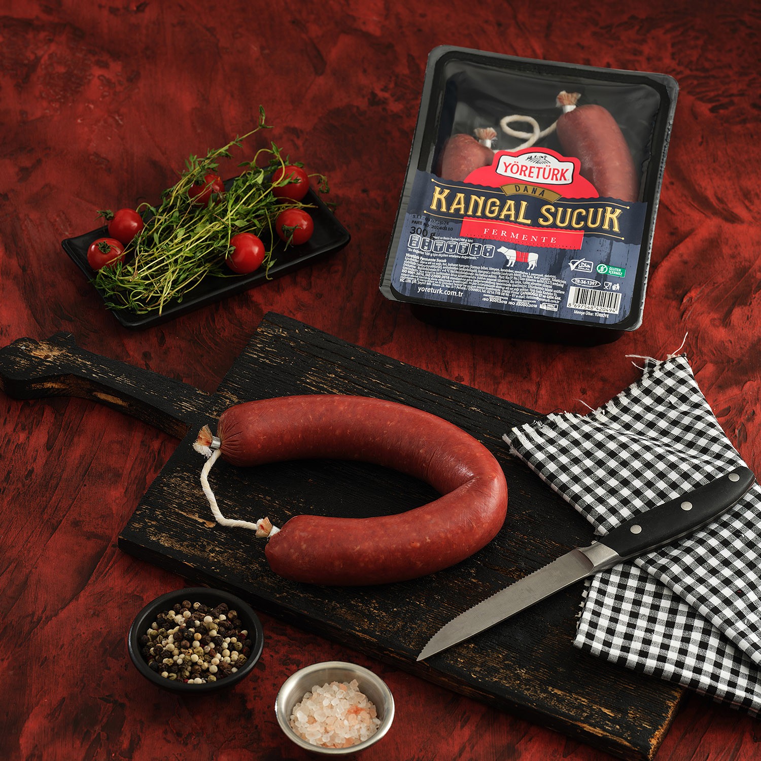 Fermente Dana Kangal Sucuk - 300gr