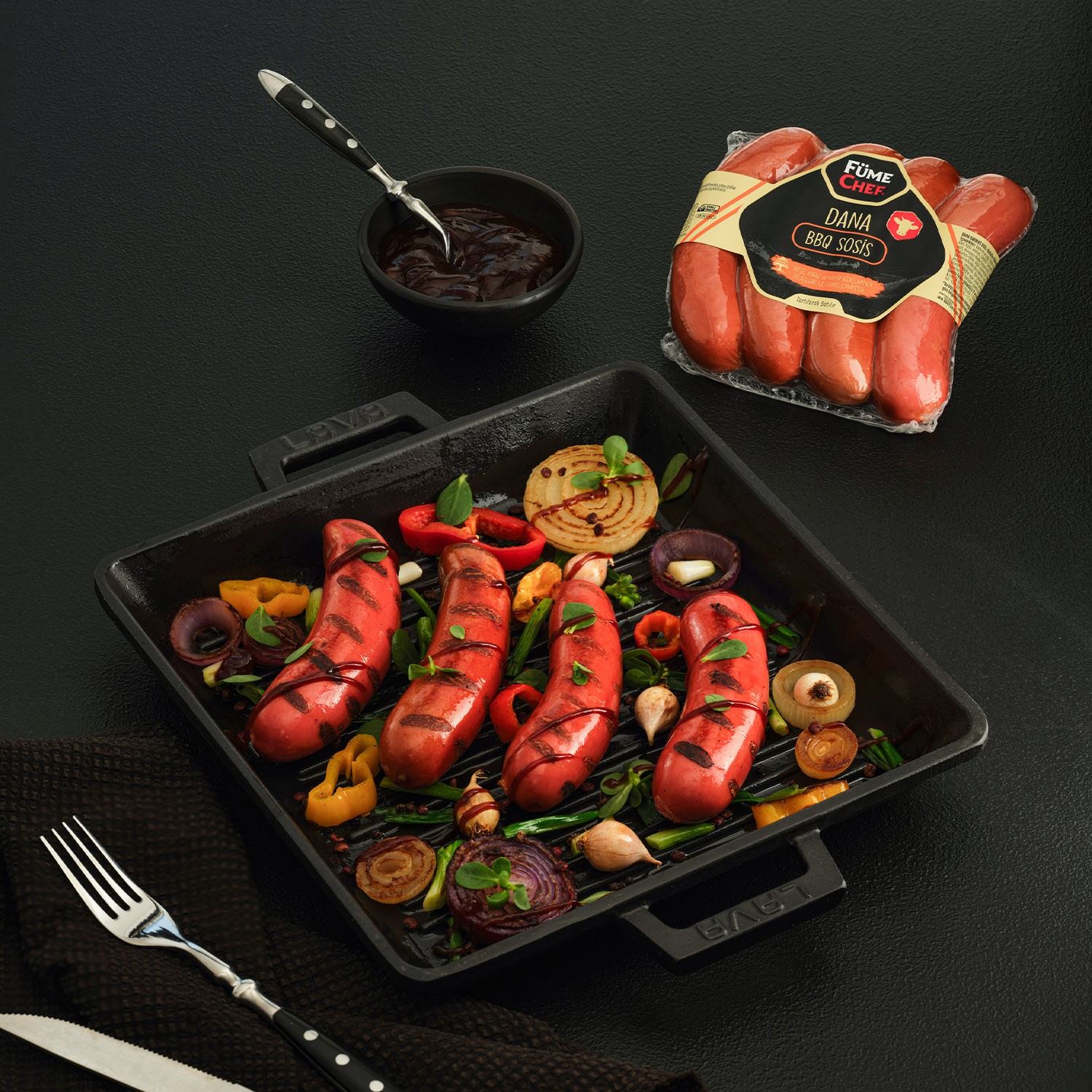 Dana Barbekü BBQ Sosis - 250gr