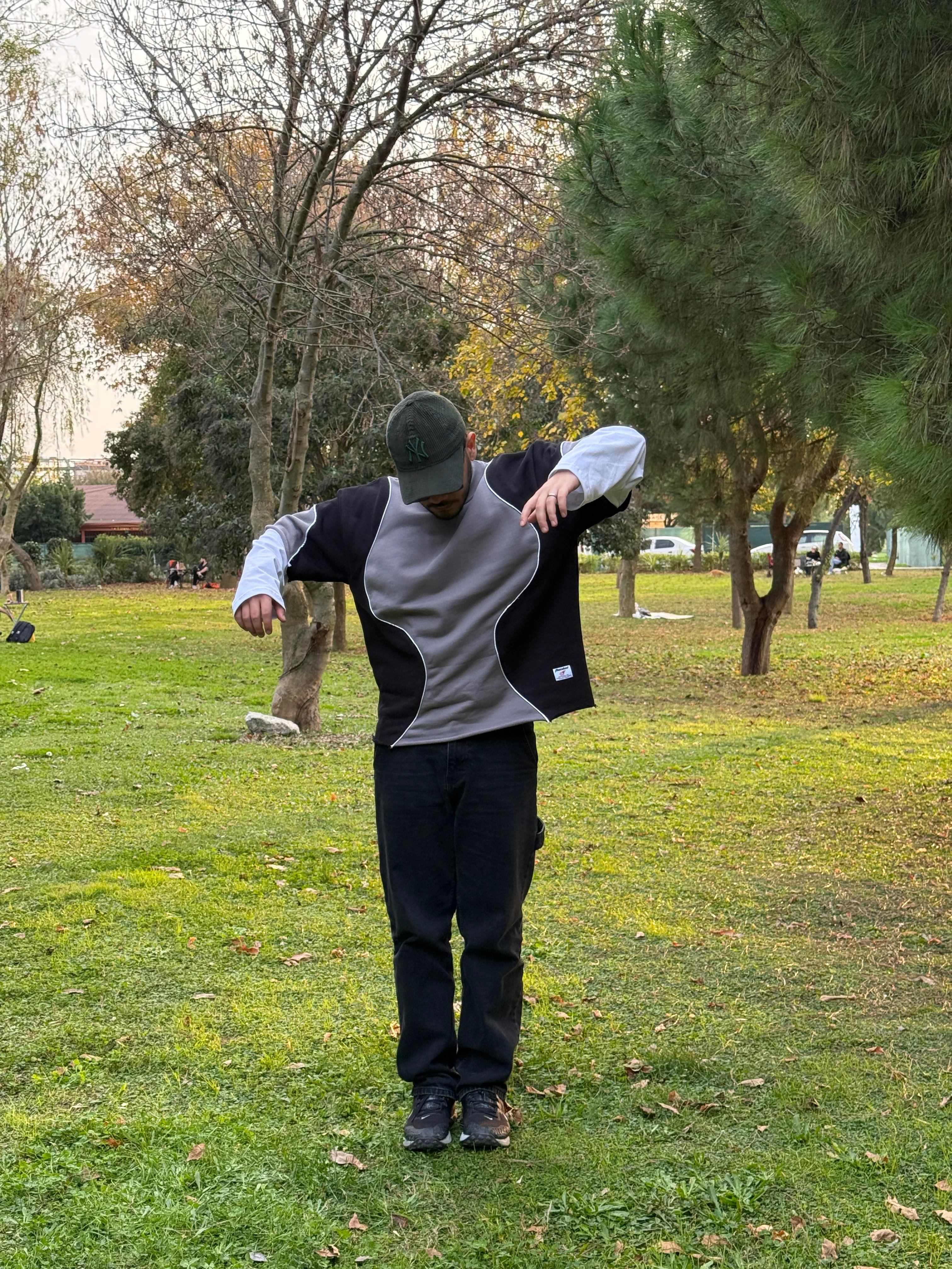 Colorblock Oversize Sweatshirt