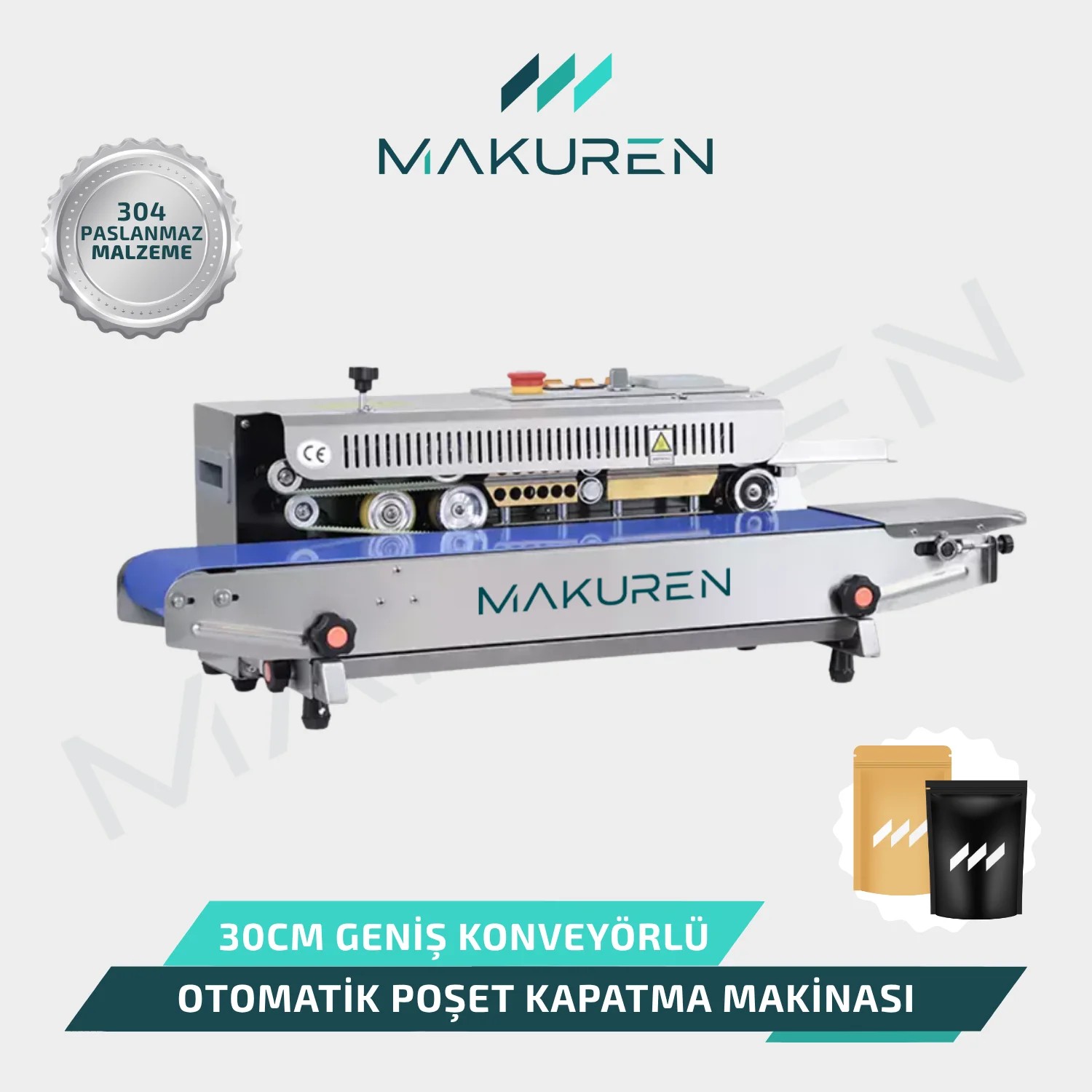 Otomatik Uzun Poşet Kapatma Makinası
