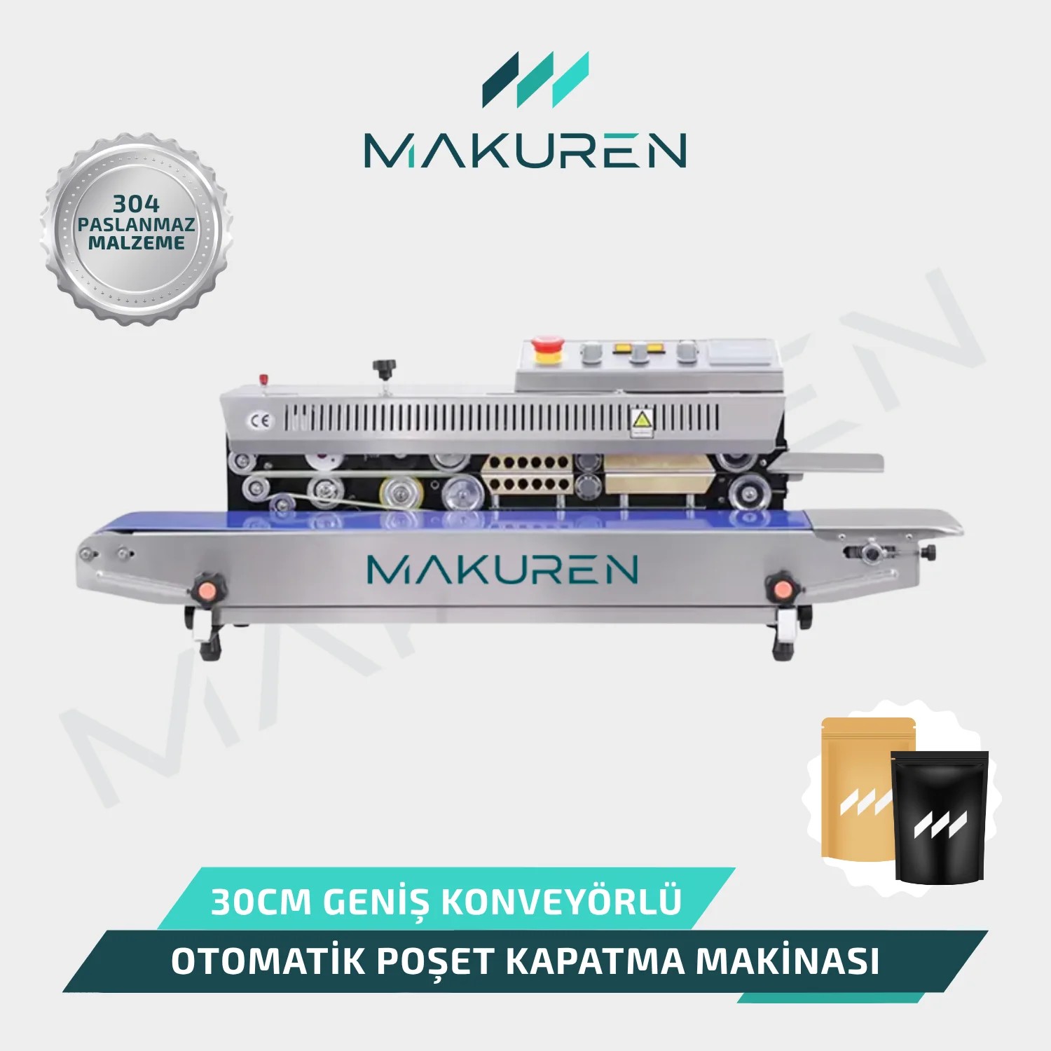 Otomatik Uzun Poşet Kapatma Makinası