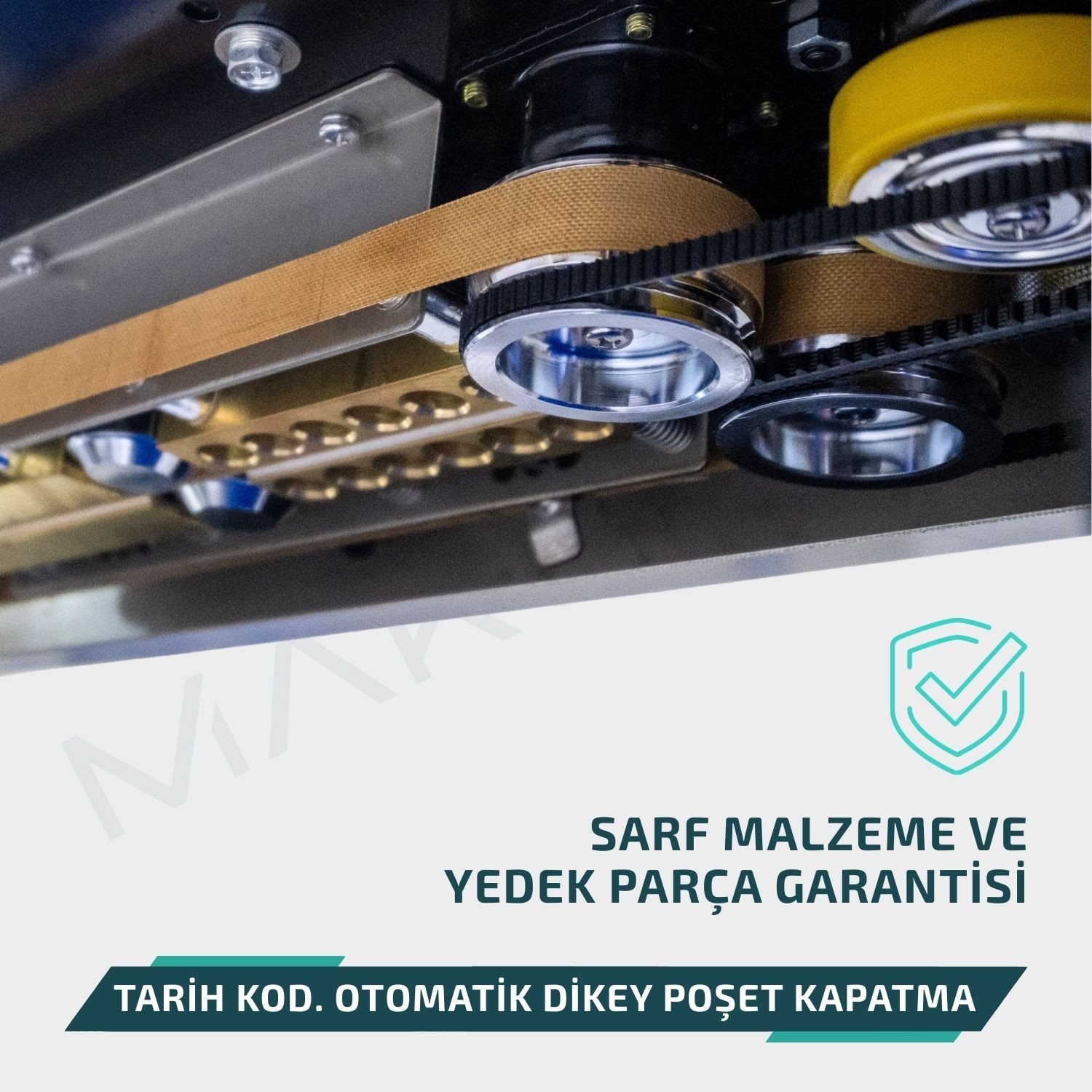 Tarih Kodlamalı Otomatik Dikey Poşet Yapıştırma Makinası