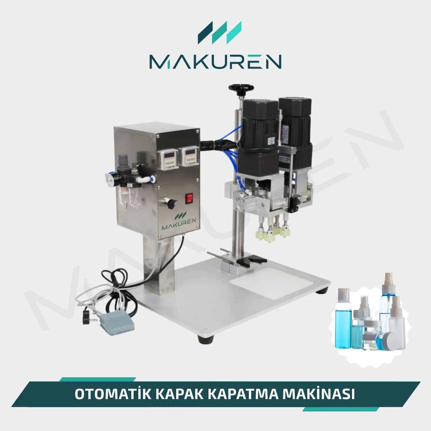 Otomatik Kapak Kapatma Makinası
