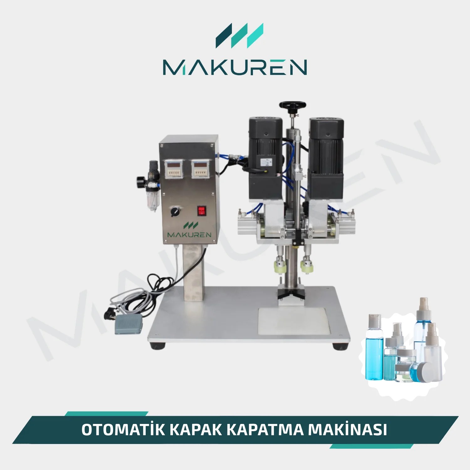 Otomatik Kapak Kapatma Makinası