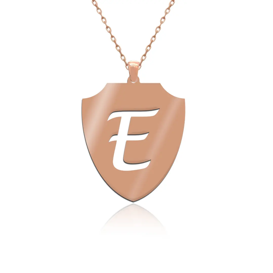 Personalized Initial Kalkan Silver Necklace
