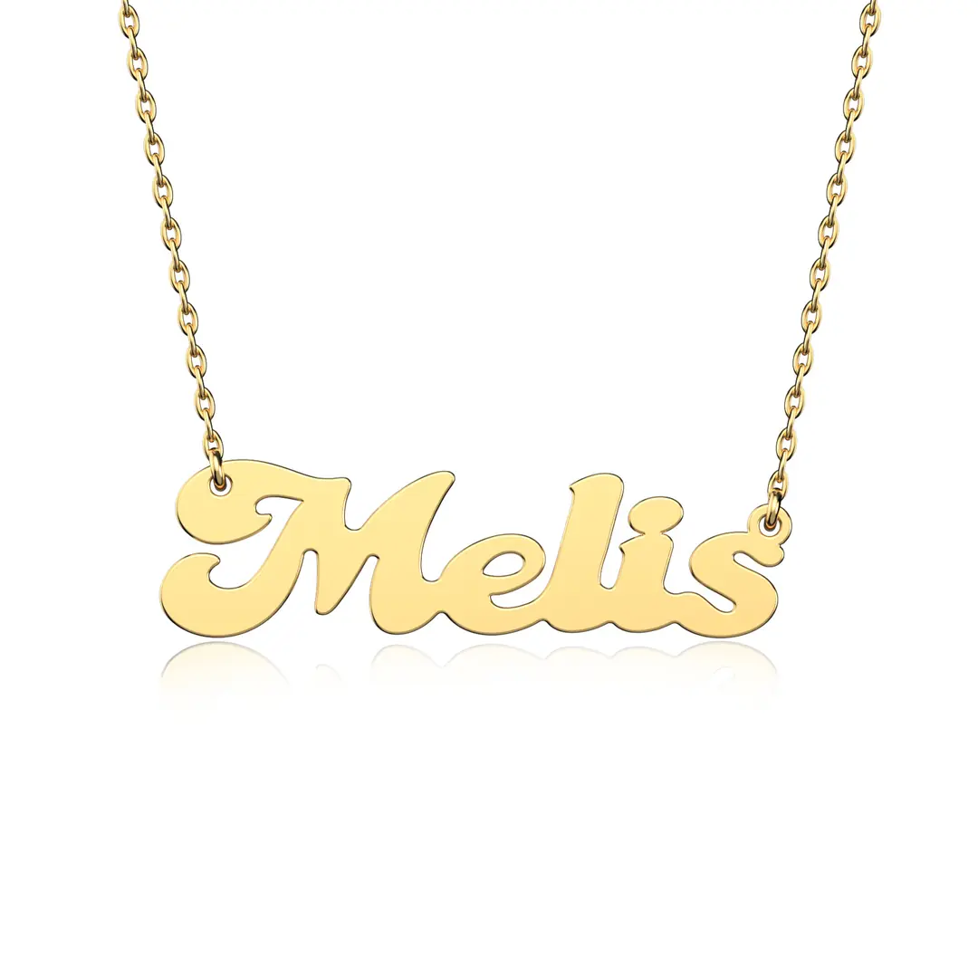 Personalized Silver Necklace