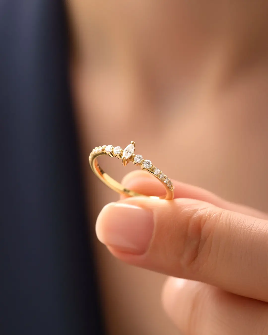 Leydi Markiz 14 K Gold Ring