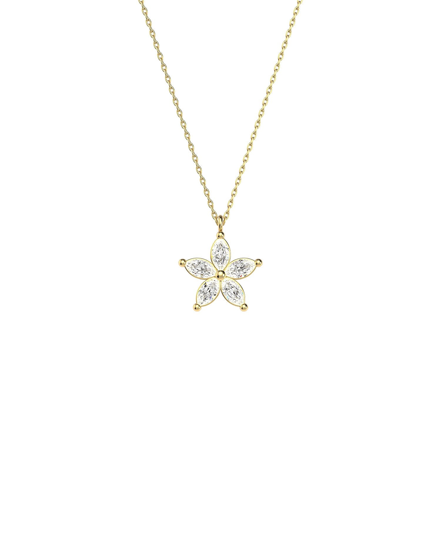 Yasemin Tohum 14 Ayar Altın Kolye