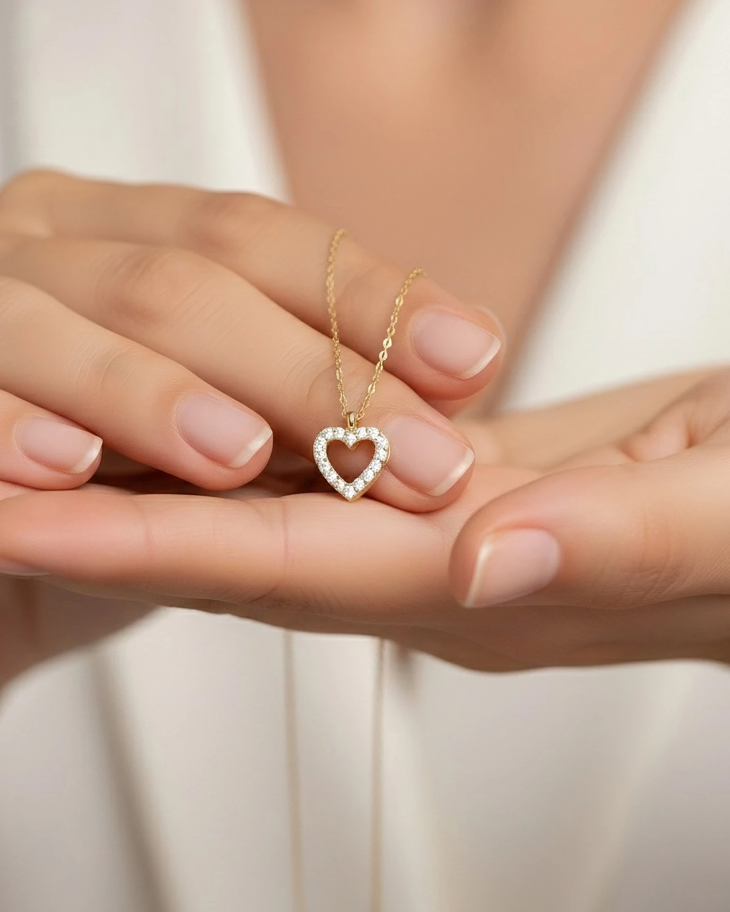 Küçük Kalp 14 Ayar Altın Kolye