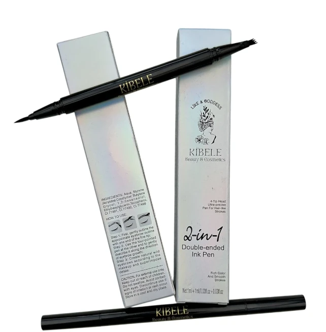 2’si 1 Arada Çift Uçlu Kaś Kalemi