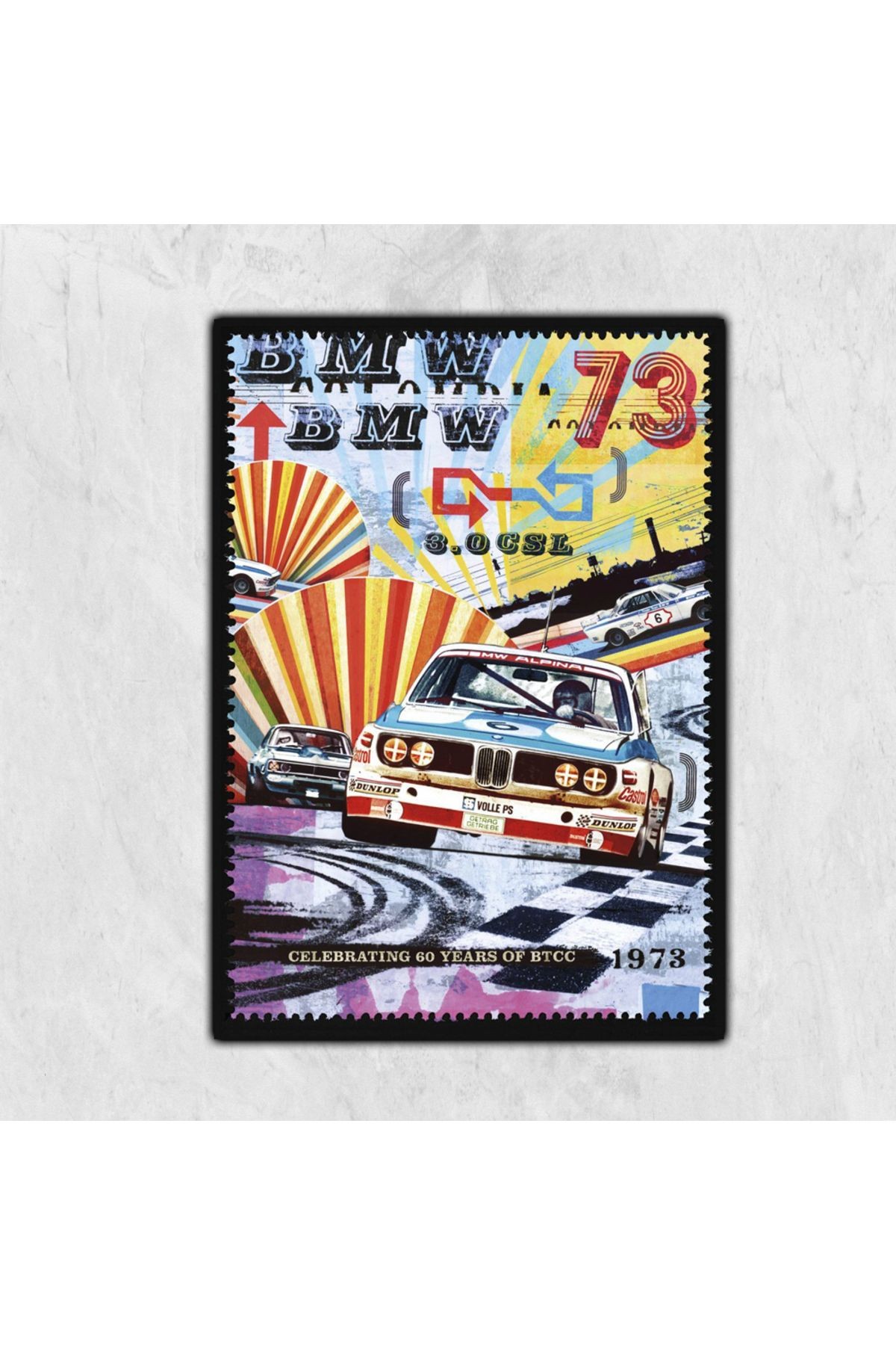 Amerikan Vintage Eskitme Ahşap Tablo 30x20 cm