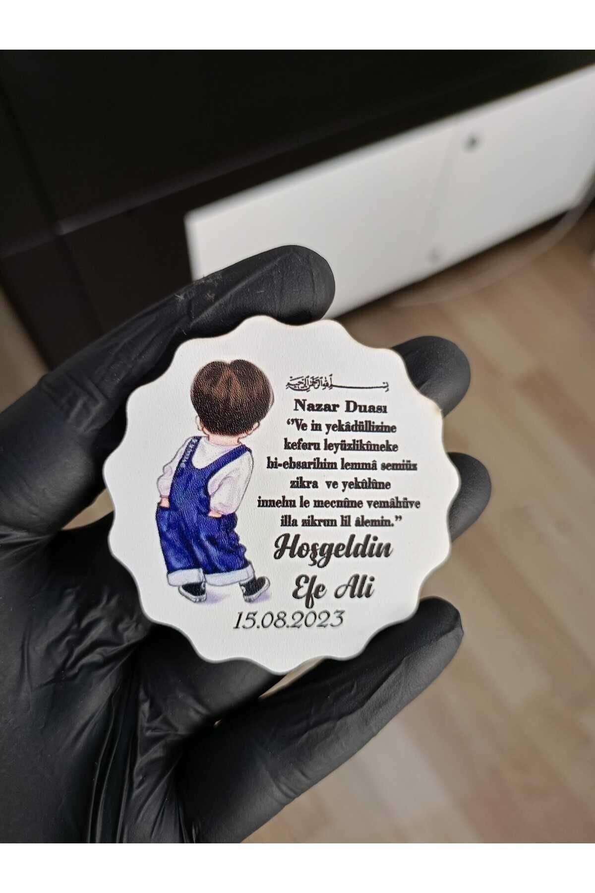 Kişiye Özel Magnet hediyelik,bebek magnet,bebek mevlüdü,doğum günü,hastane çıkışı